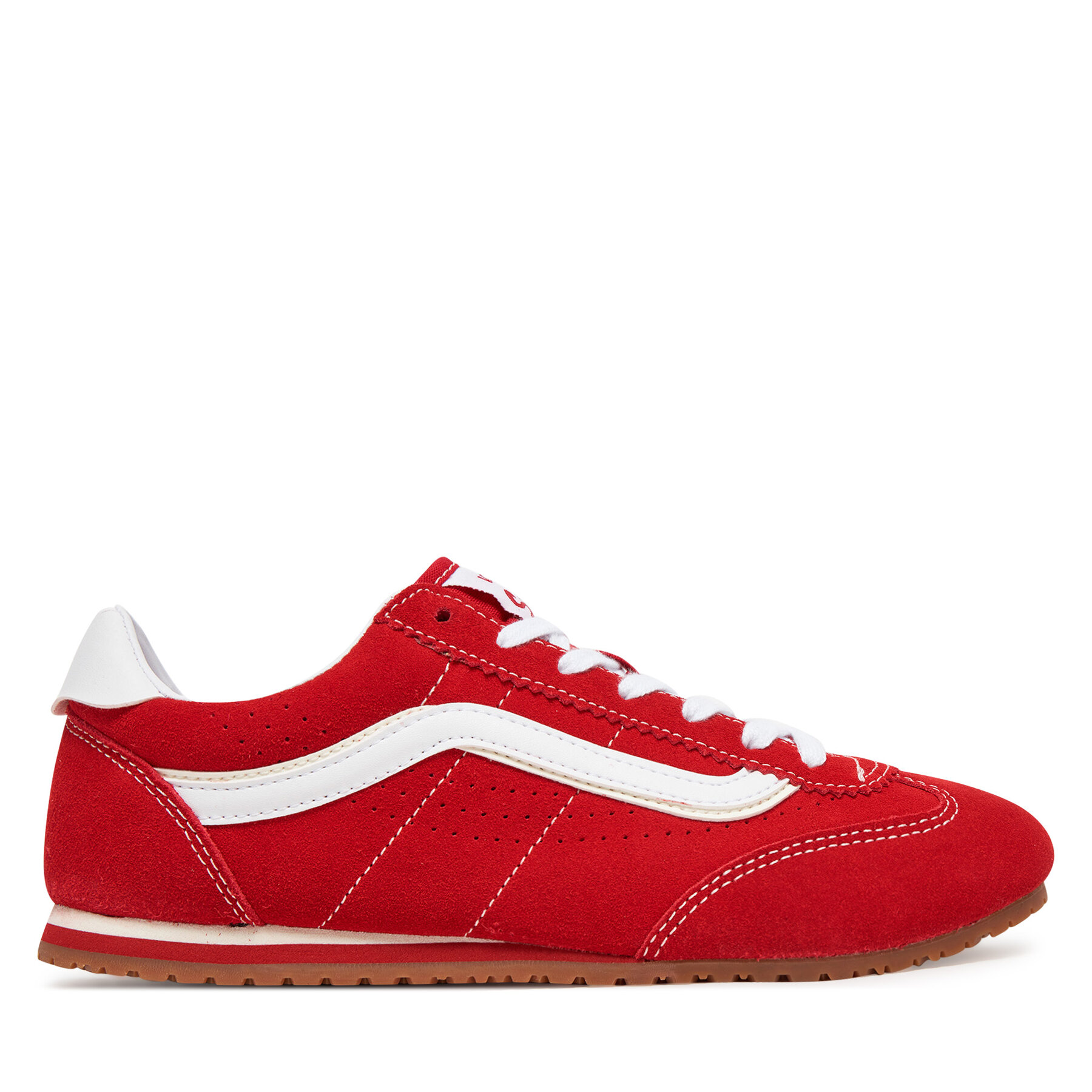 Vans Sneakersy Super Lowpro VN000D83IZQ1 Czerwony