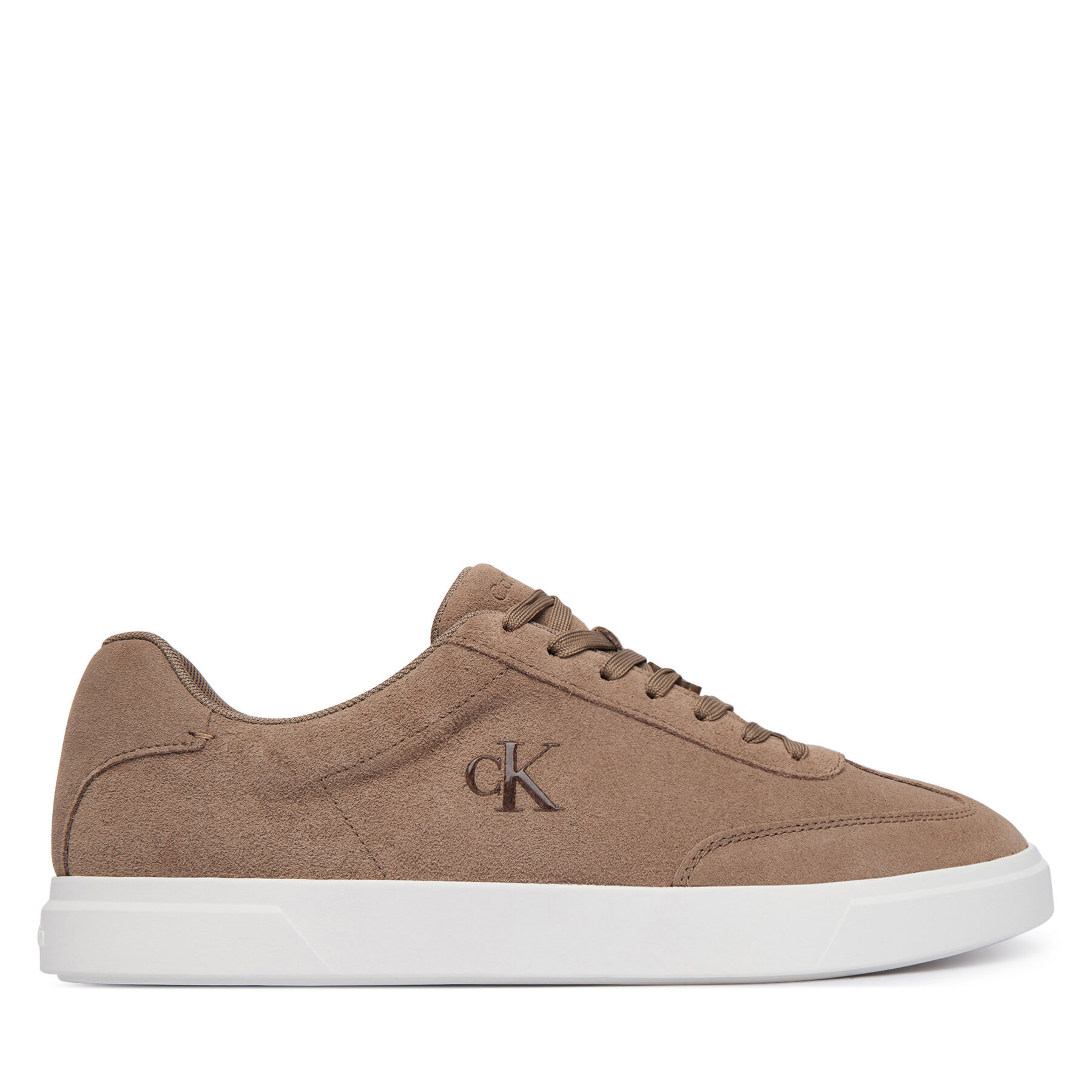 Calvin Klein Sneakersy Low Prof Cupsole Wt Su HM0HM02201 Beżowy