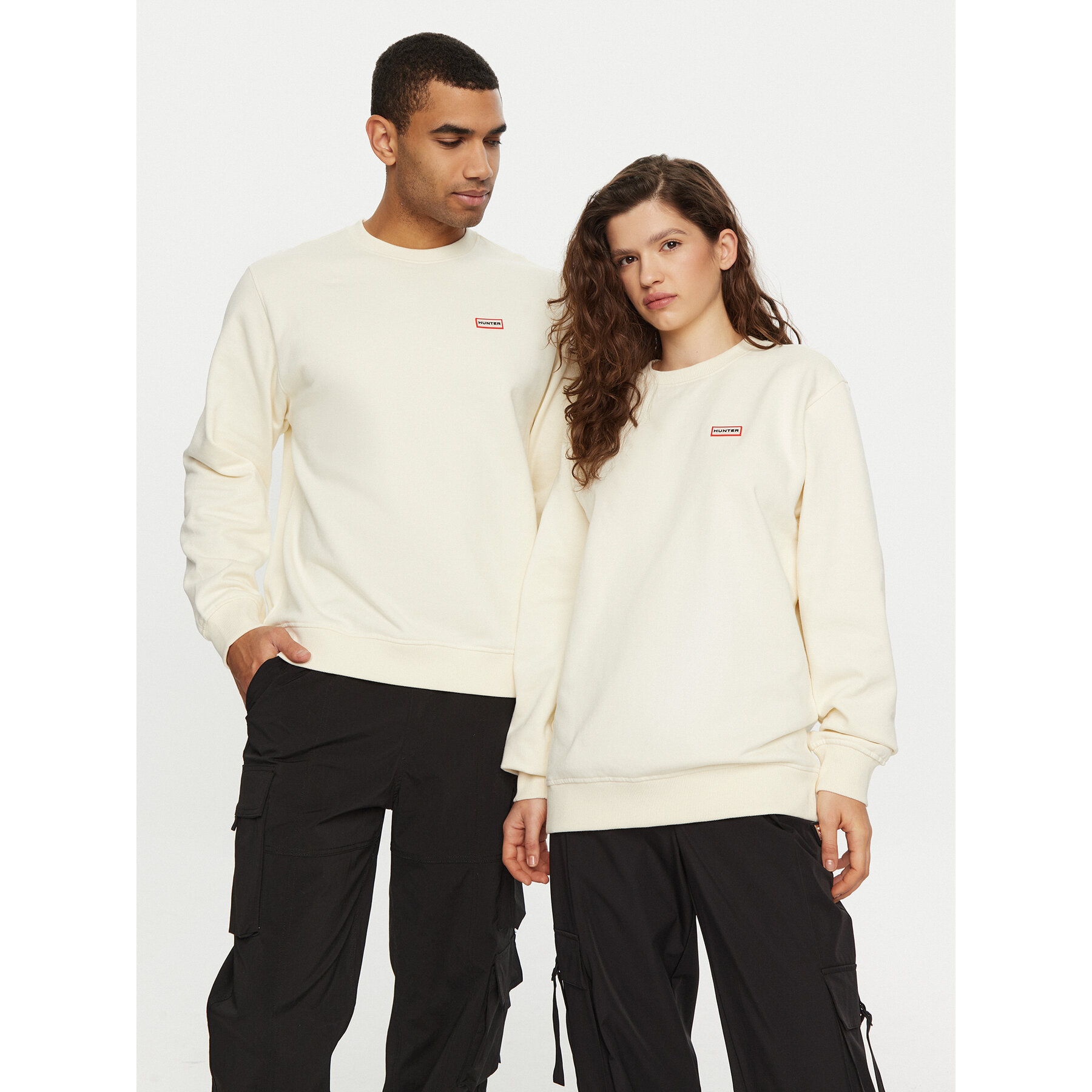 Hunter Bluza HARU0007242 Écru Regular Fit