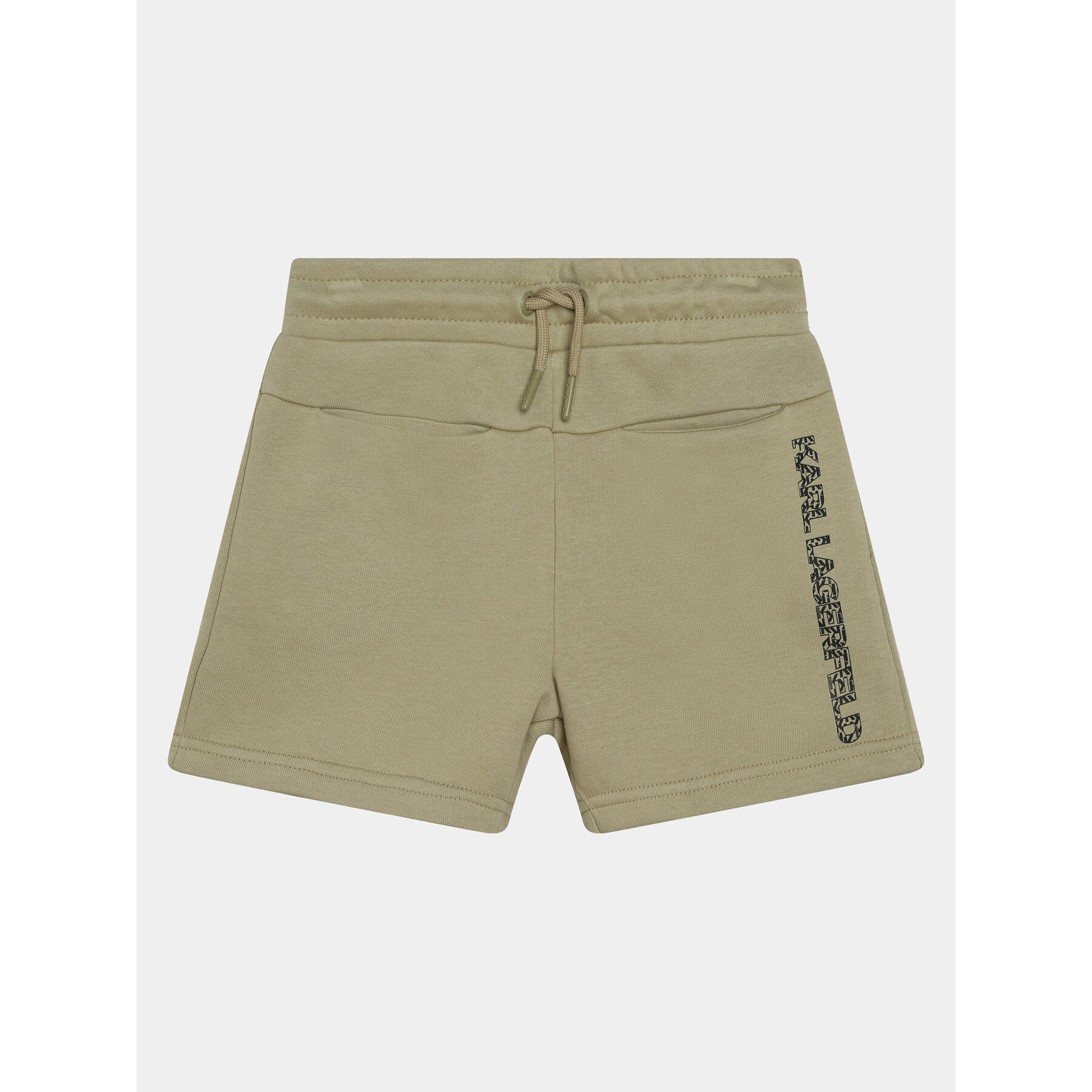 Karl Lagerfeld Kids Szorty sportowe Z30025 D Zielony Regular Fit