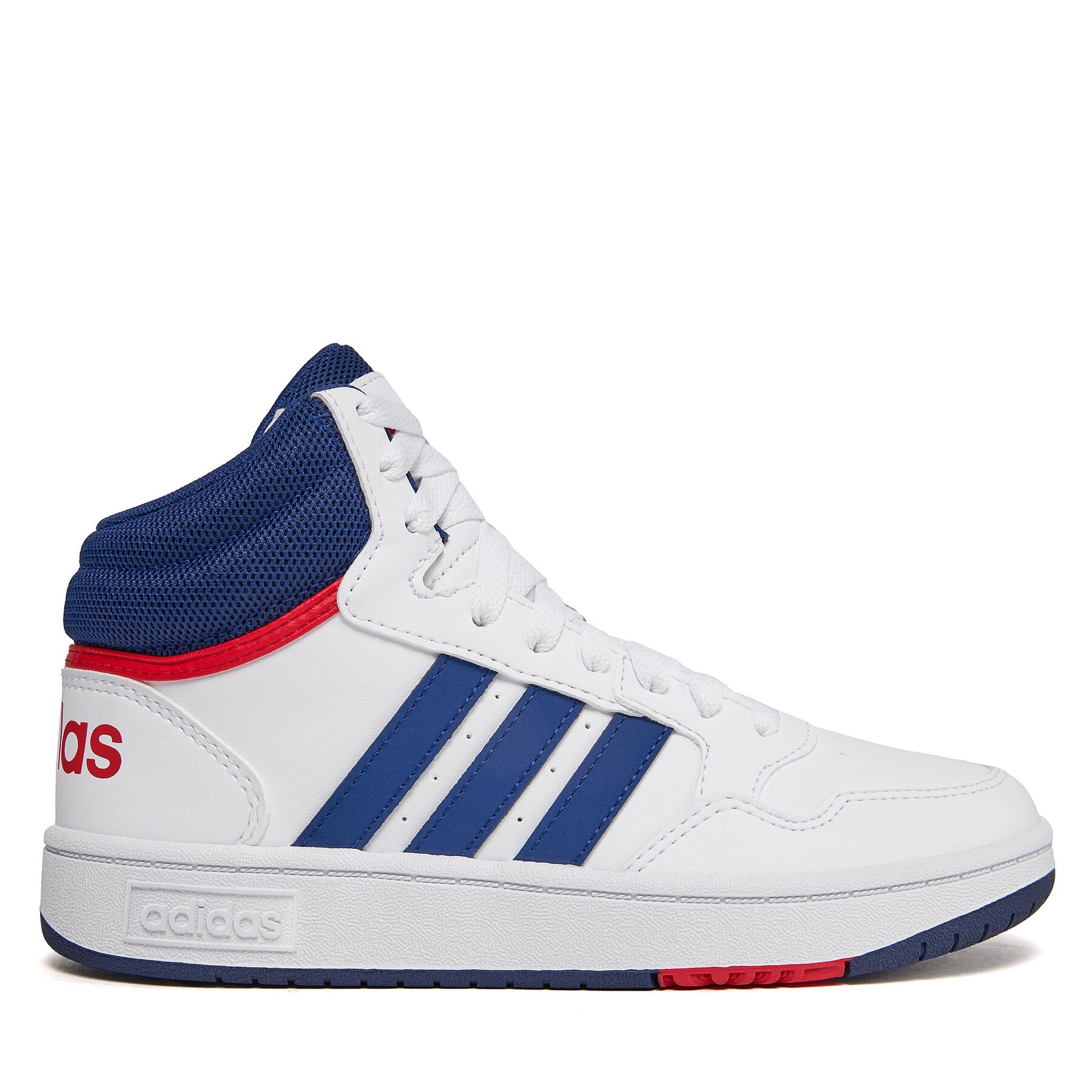 adidas Sneakersy Hoops Mid Shoes GZ9647 Biały