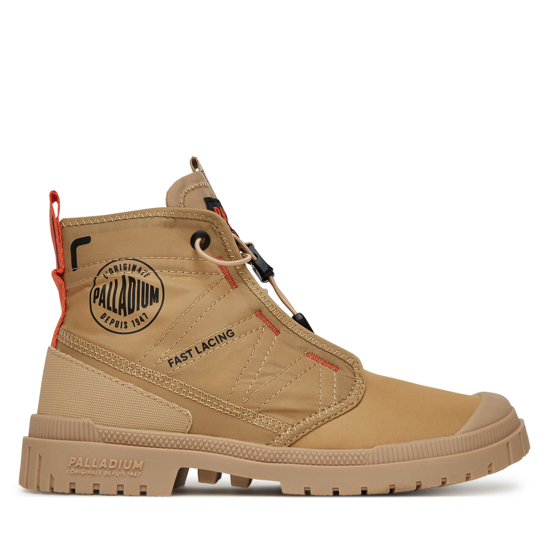 Palladium Trapery Sp20 Travel Hi 74476-295-M Beżowy