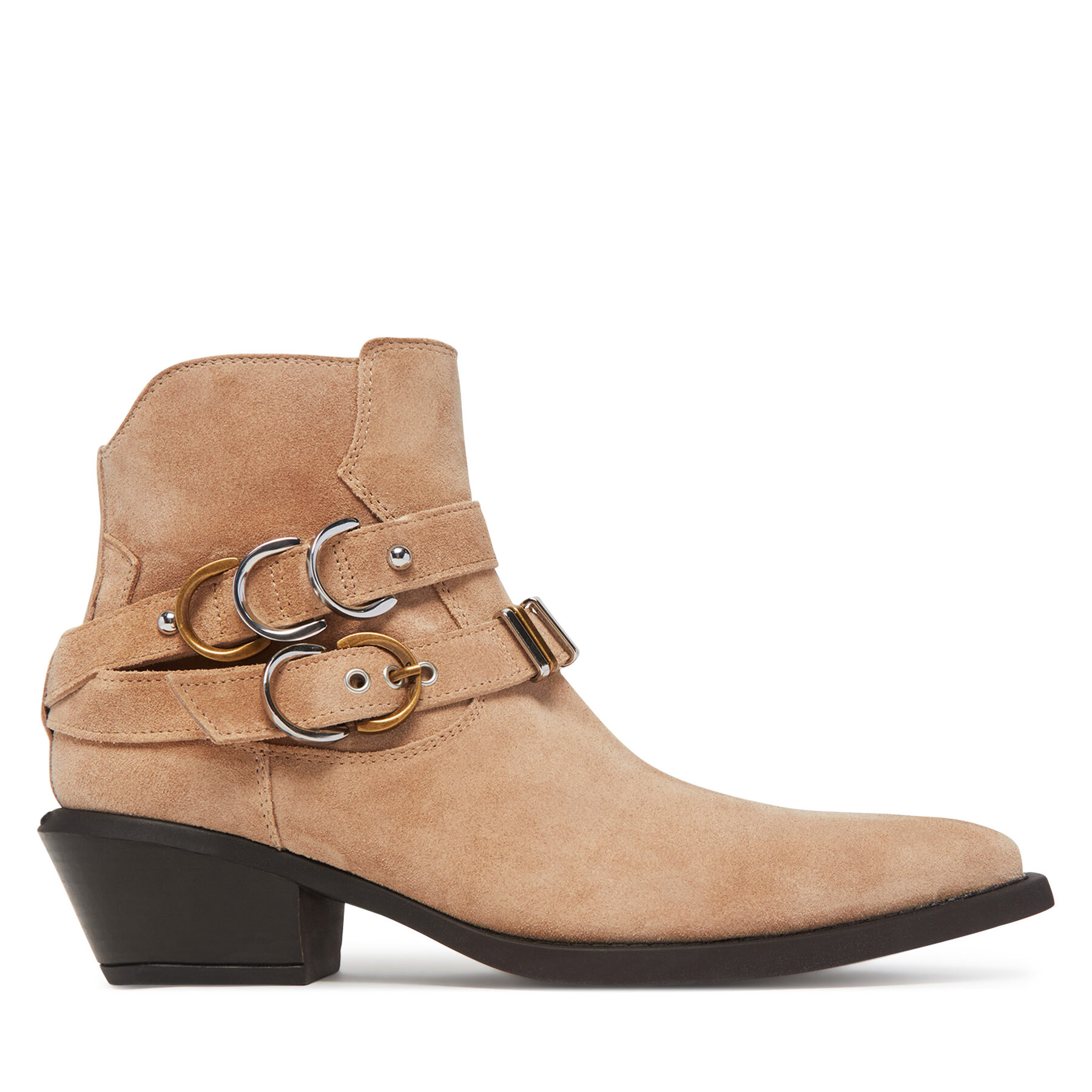 PINKO Kowbojki Tex 13 SD0343 P002 Beżowy