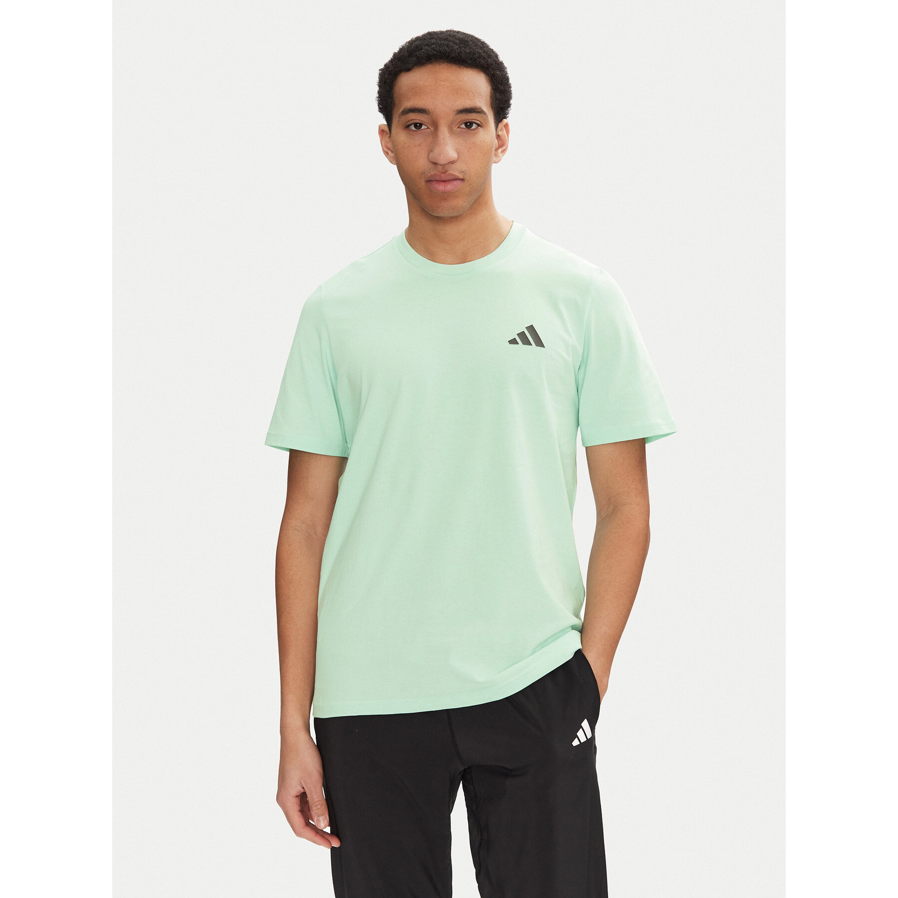 adidas T-Shirt Mercedes - AMG Petronas Formula One Team Premium JY3033 Zielony Regular Fit