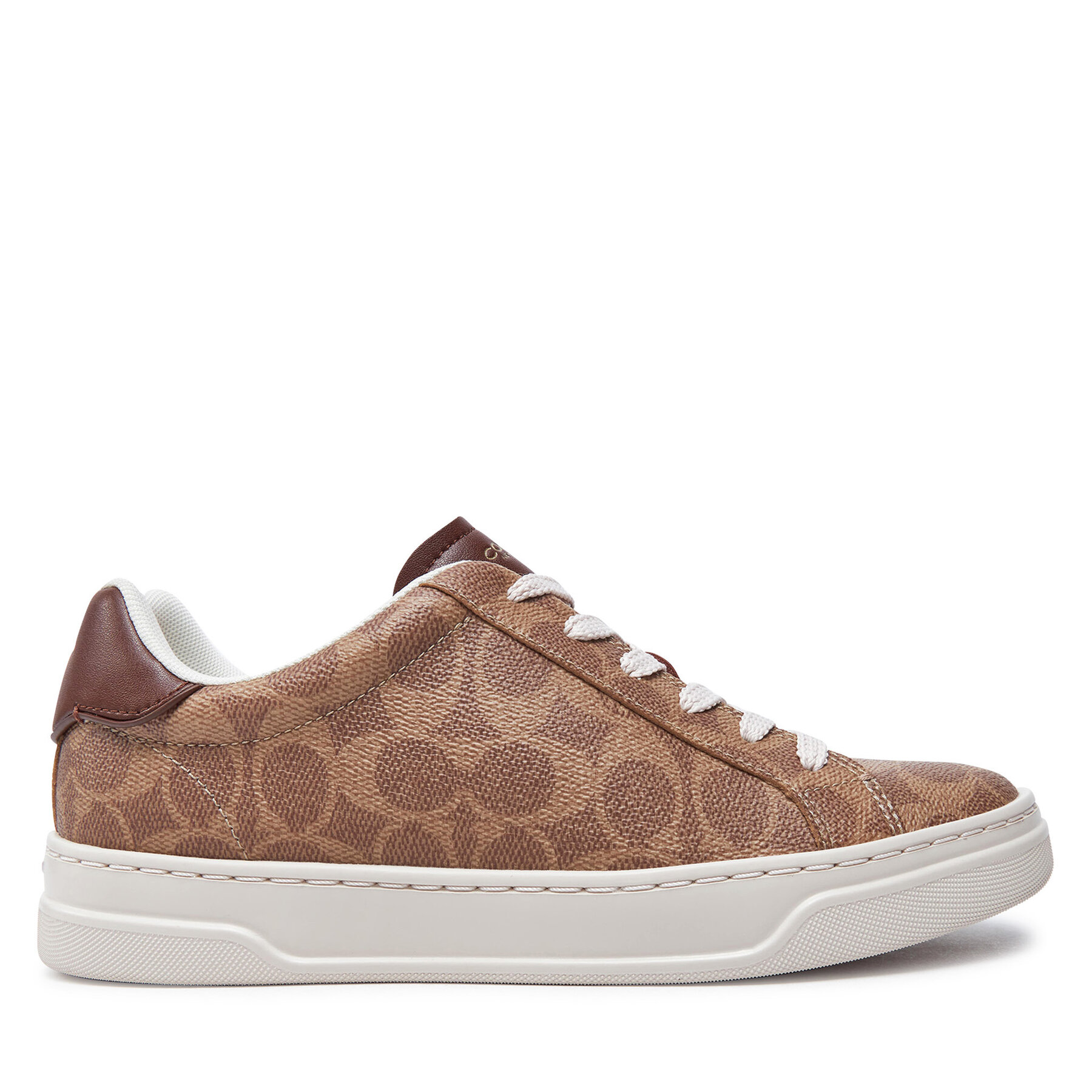 Coach Sneakersy High Line CW970 Brązowy