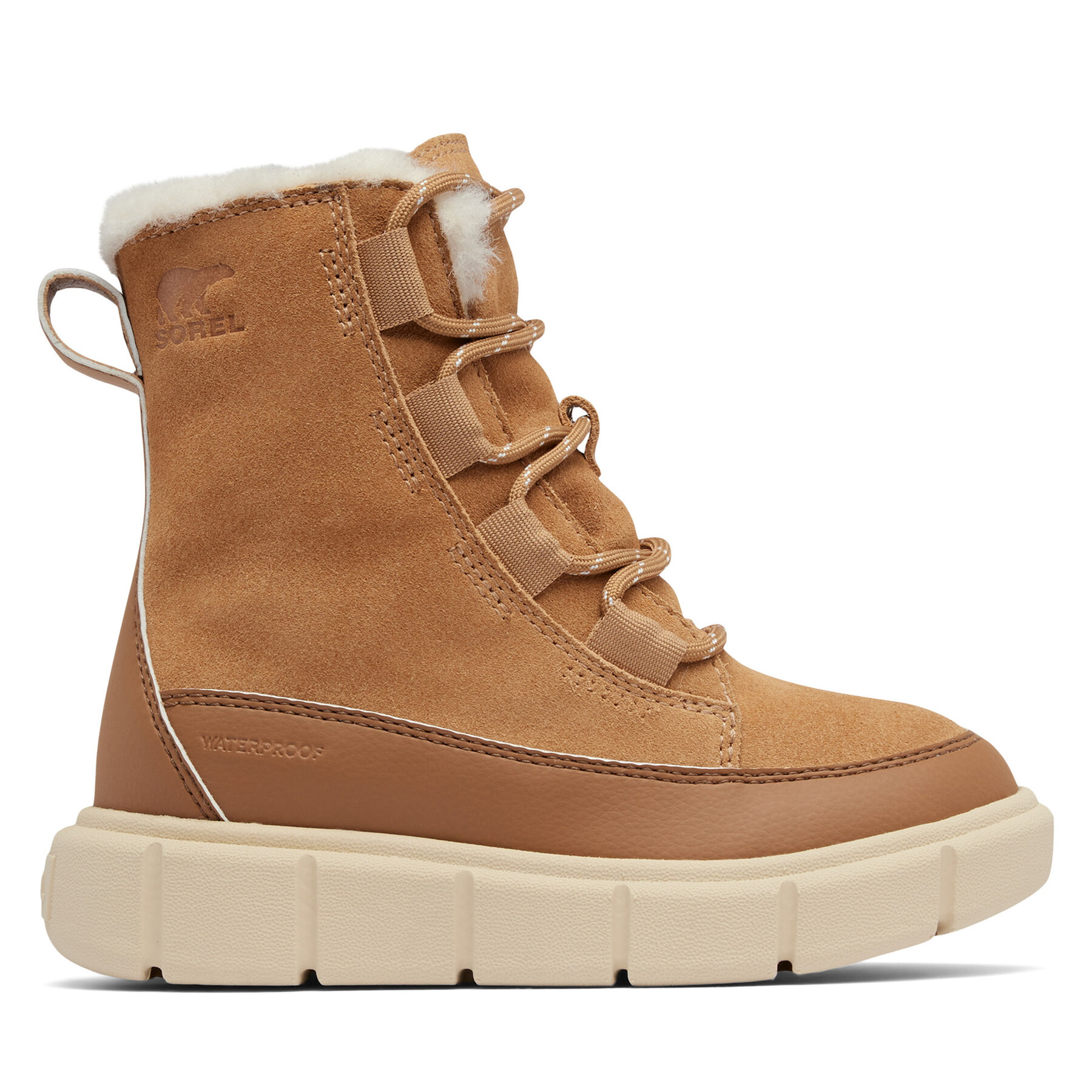 Sorel Śniegowce Youth Explorer III Lace Wp 2088512253 Brązowy