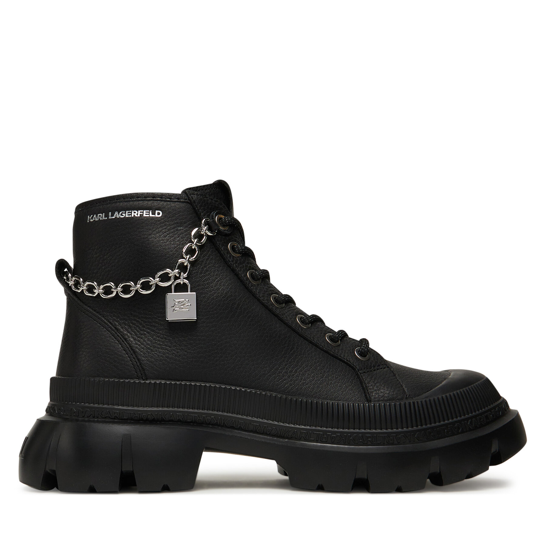 KARL LAGERFELD Trapery Trekka Max Lock KL43542 Czarny