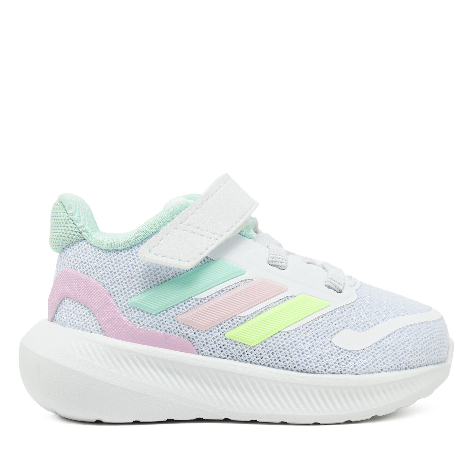adidas Sneakersy Runfalcon 5 Shoes Kids JP5158 Biały