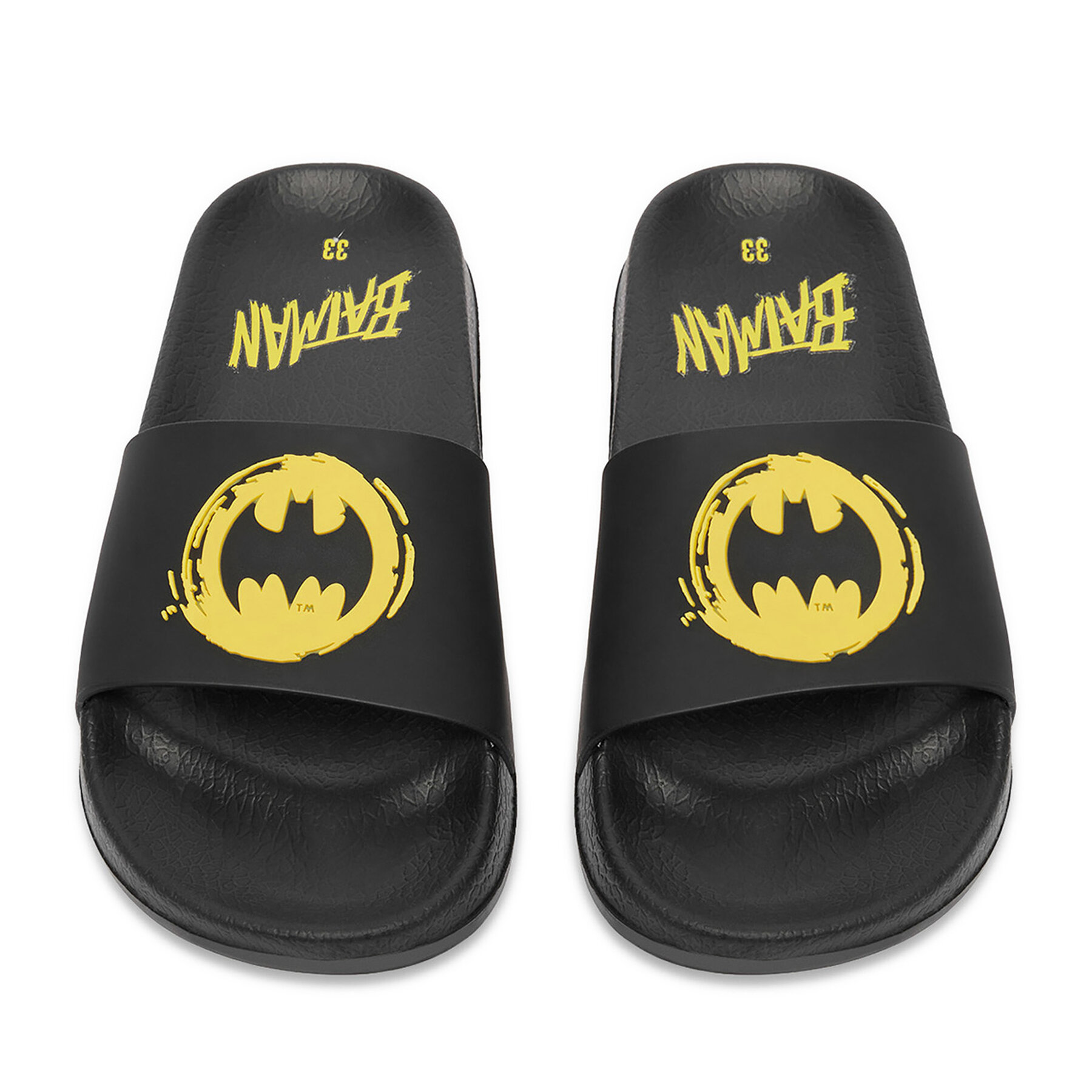 Batman Klapki CP90-SS25-234WBBAT Czarny