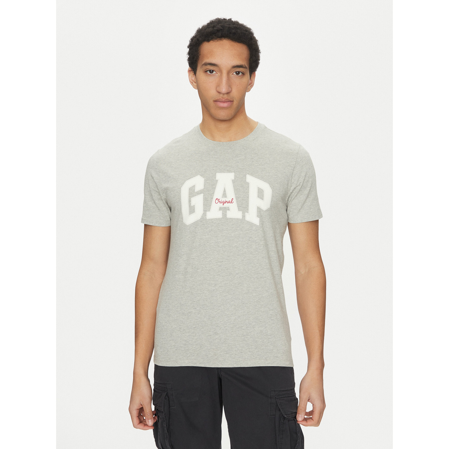 Gap T-Shirt 542246-00 Szary Regular Fit