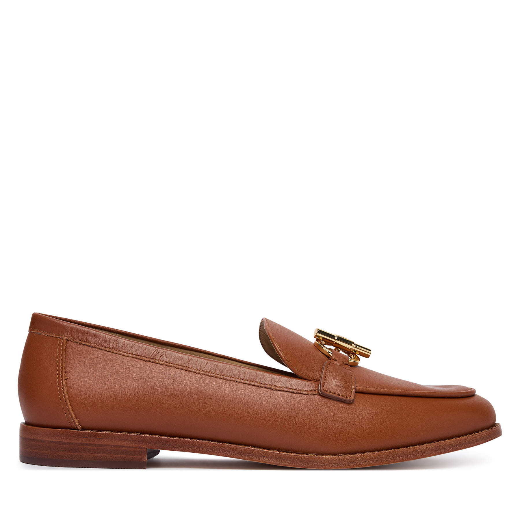LAUREN RALPH LAUREN Loafersy 802P10534002 Brązowy