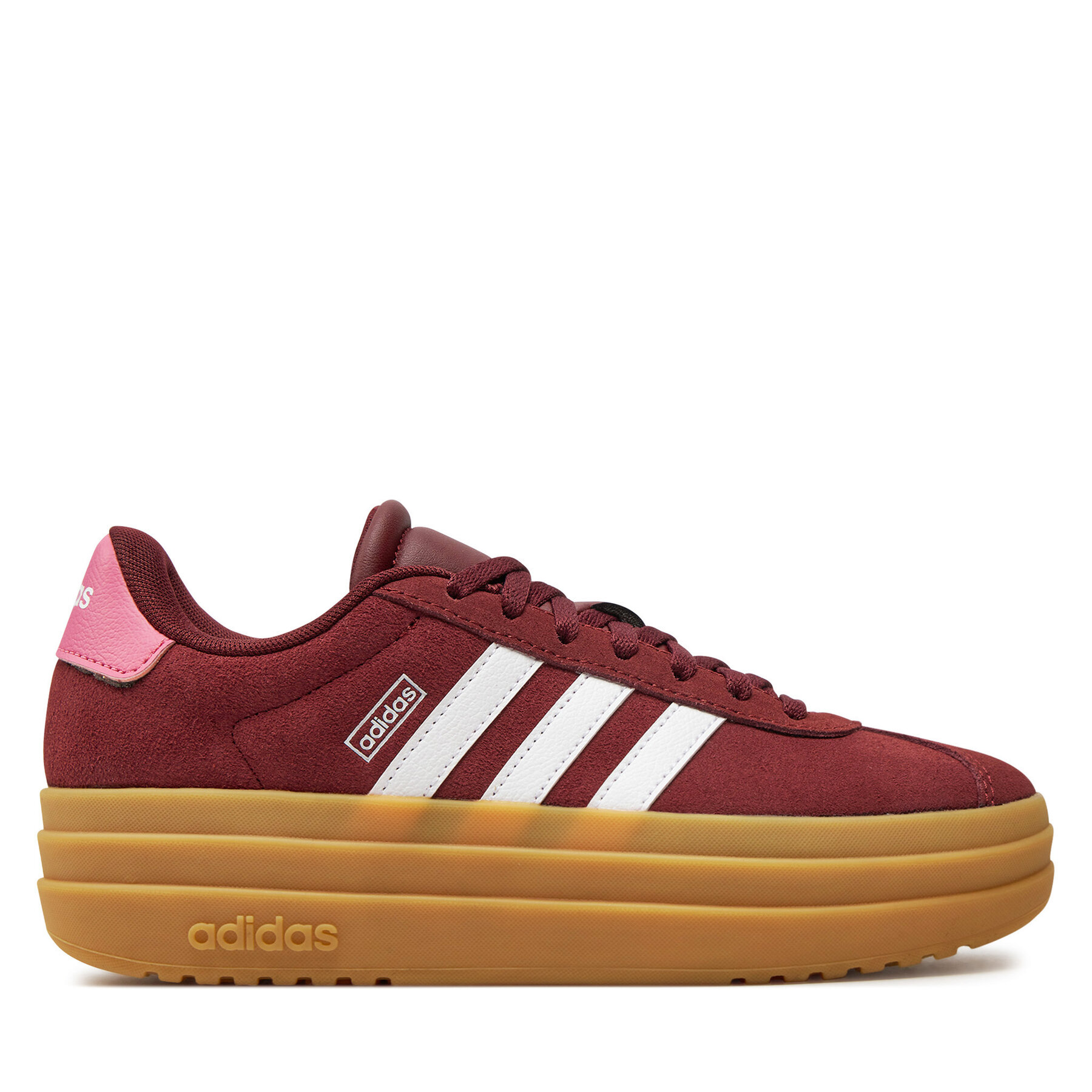 adidas Sneakersy VL Court Bold Lifestyle Kids IH4780 Bordowy