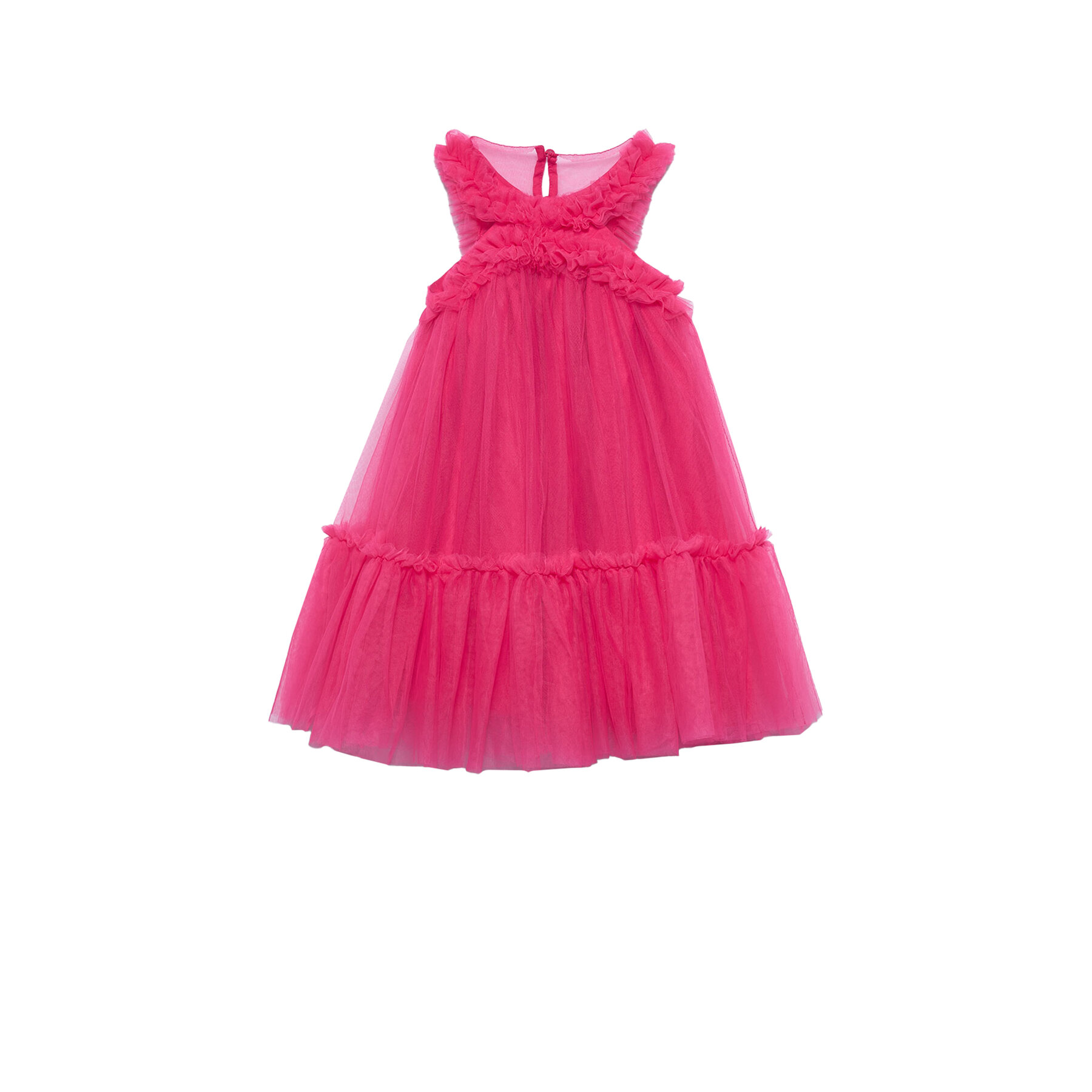 Abel & Lula Sukienka elegancka 5036 Różowy Regular Fit