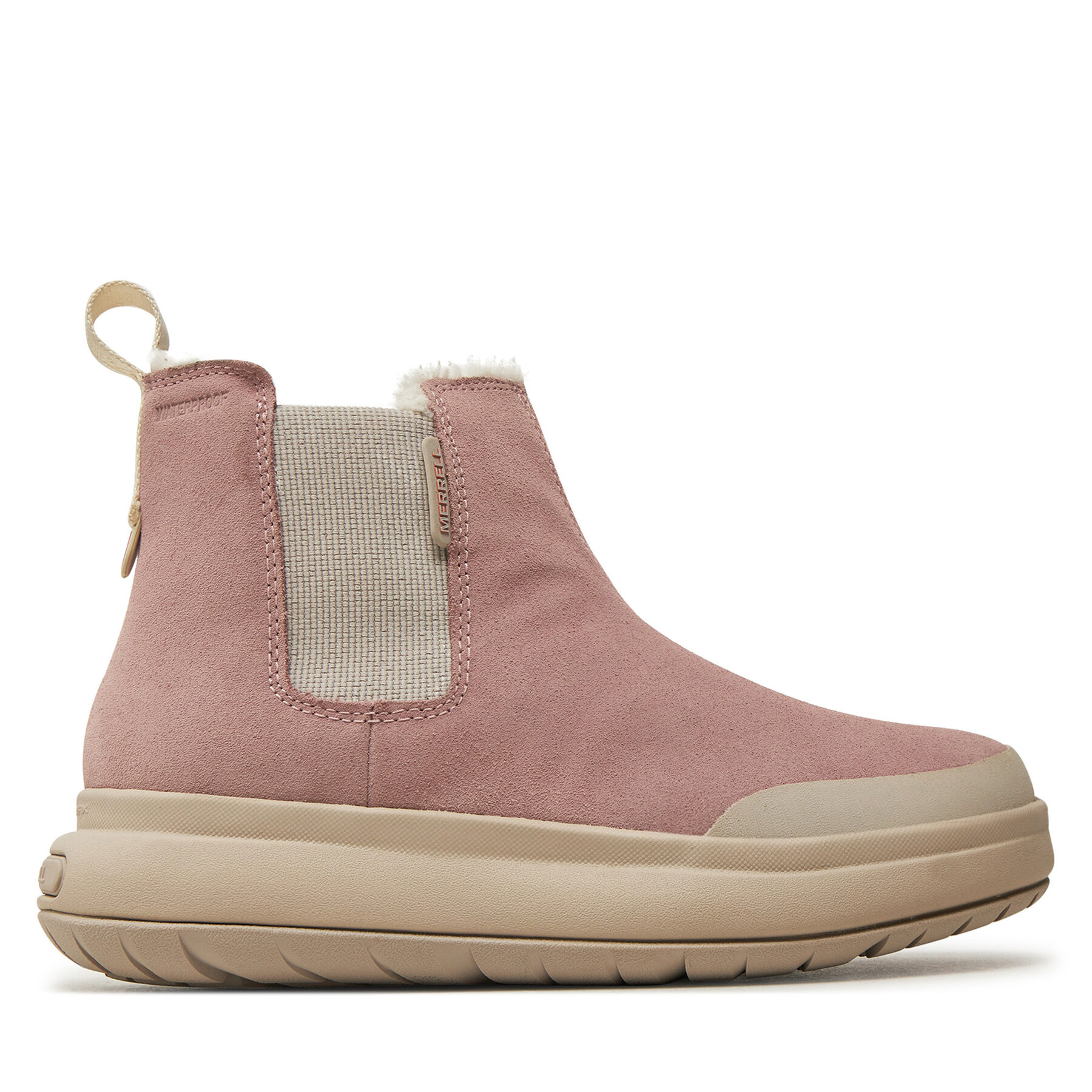 Merrell Botki Marquette Thermo Pull On Wp J007486 Różowy