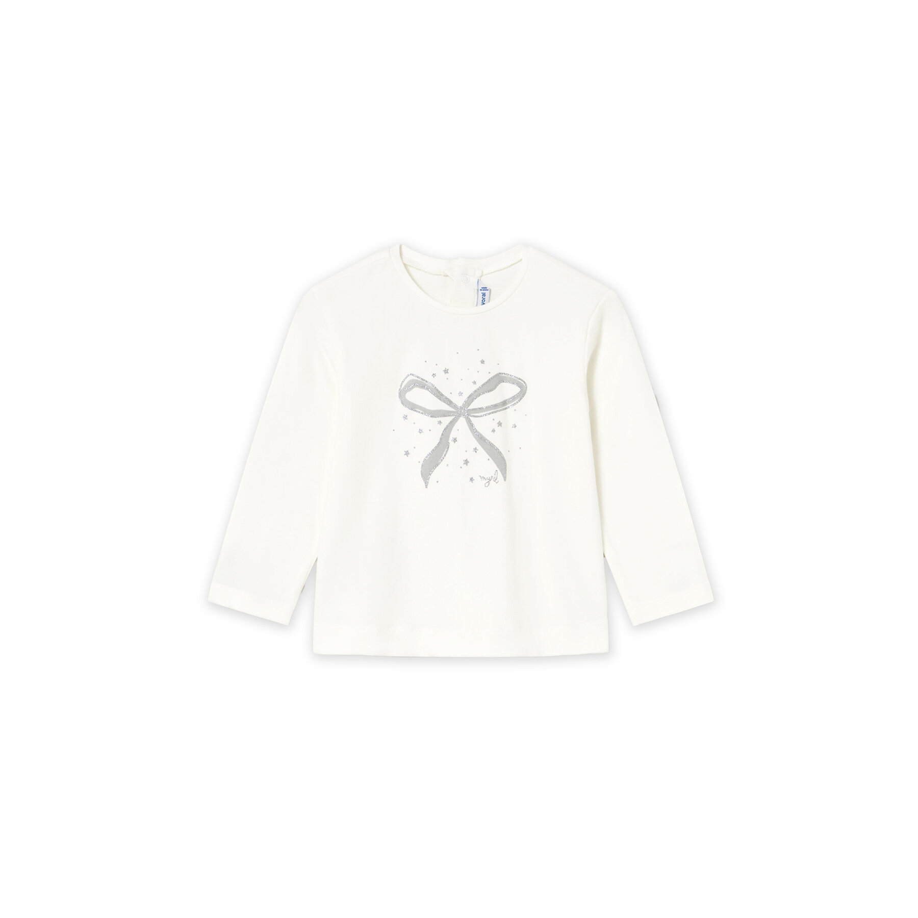 Mayoral Bluzka 116 Écru Regular Fit