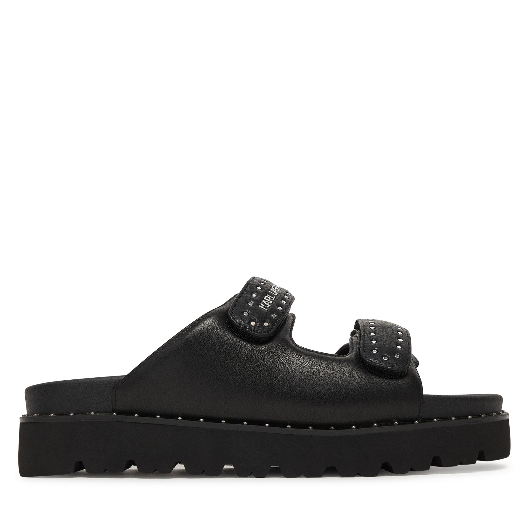 KARL LAGERFELD Klapki KL81500S Czarny