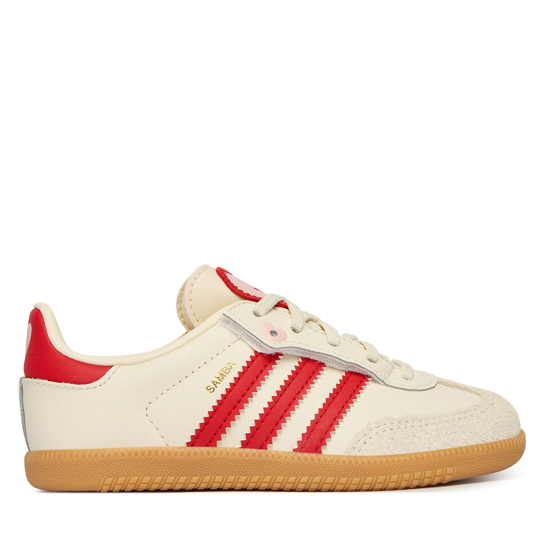 adidas Sneakersy Samba Og Comfort Closure Elastic Lace KI6682 Kremowy