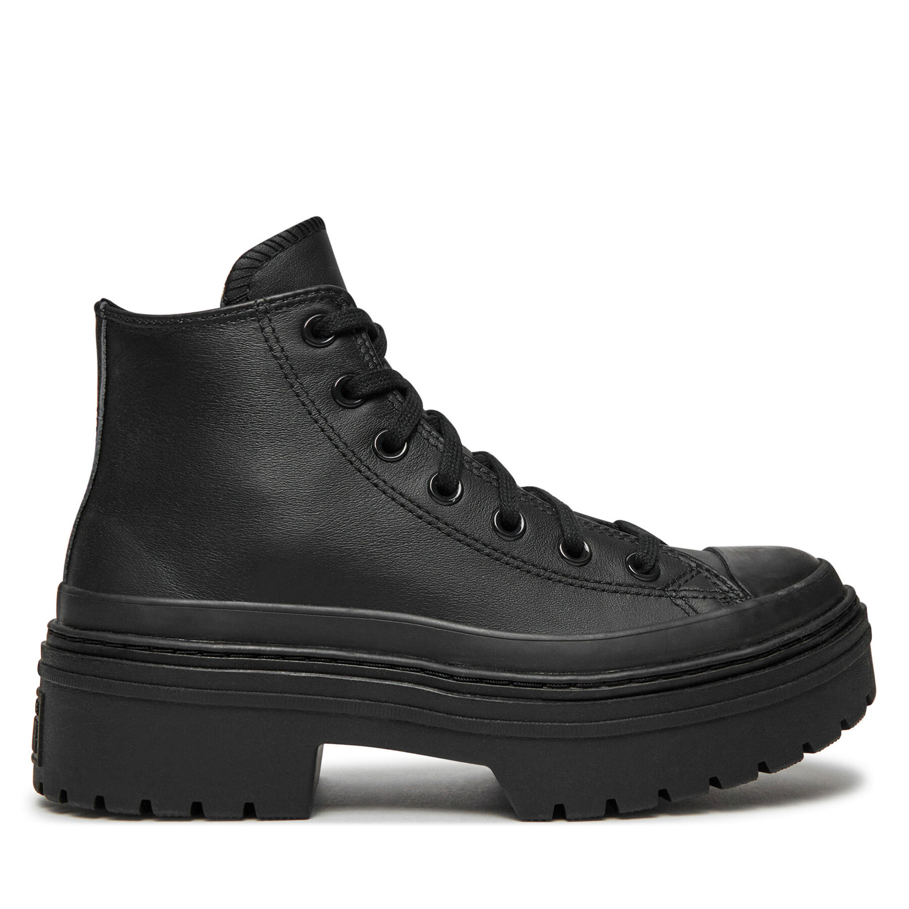 Converse Trzewiki Chuck Taylor All Star Lugged Heel Leather Platform A10369C Czarny