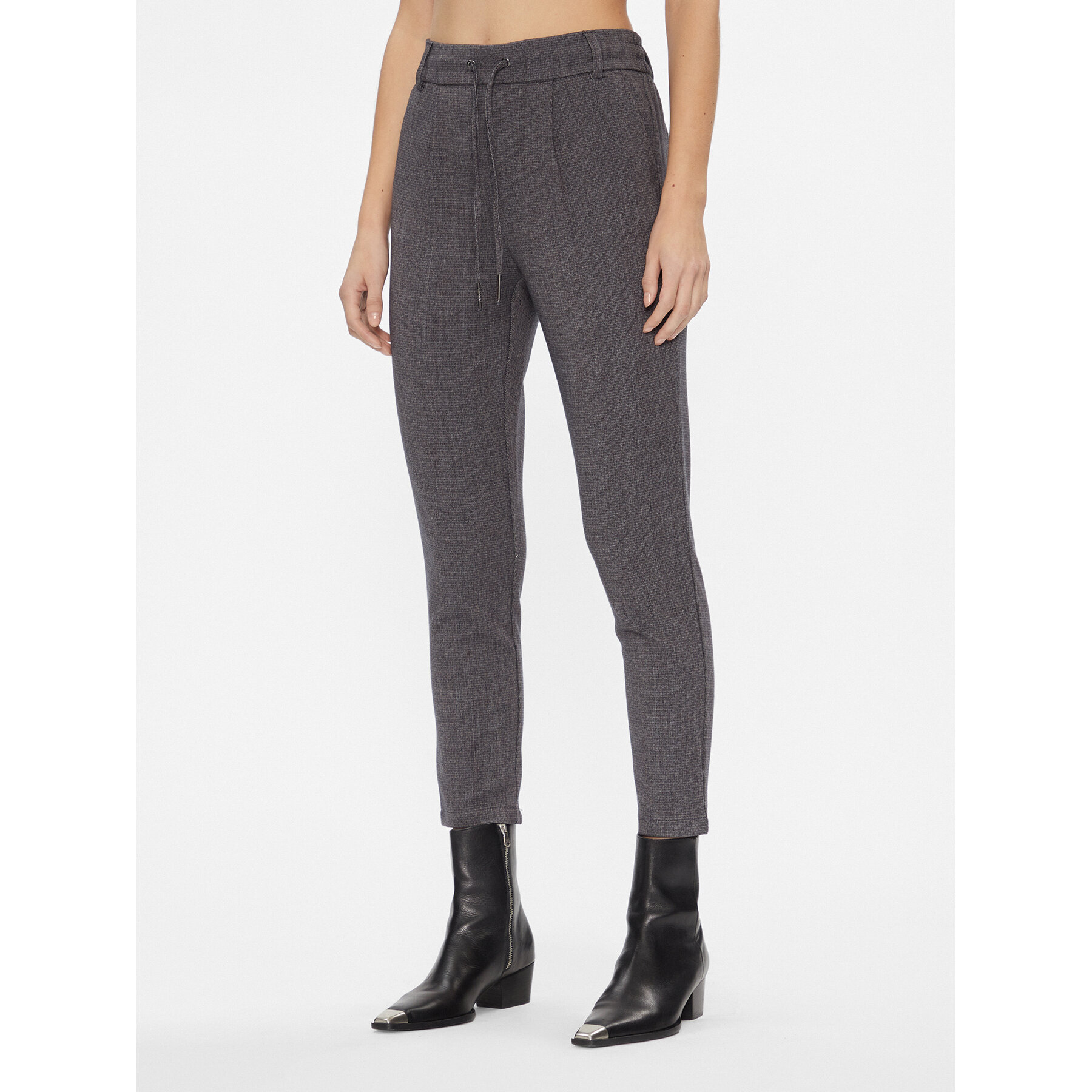 ONLY Spodnie materiałowe 15309862 Szary Regular Fit