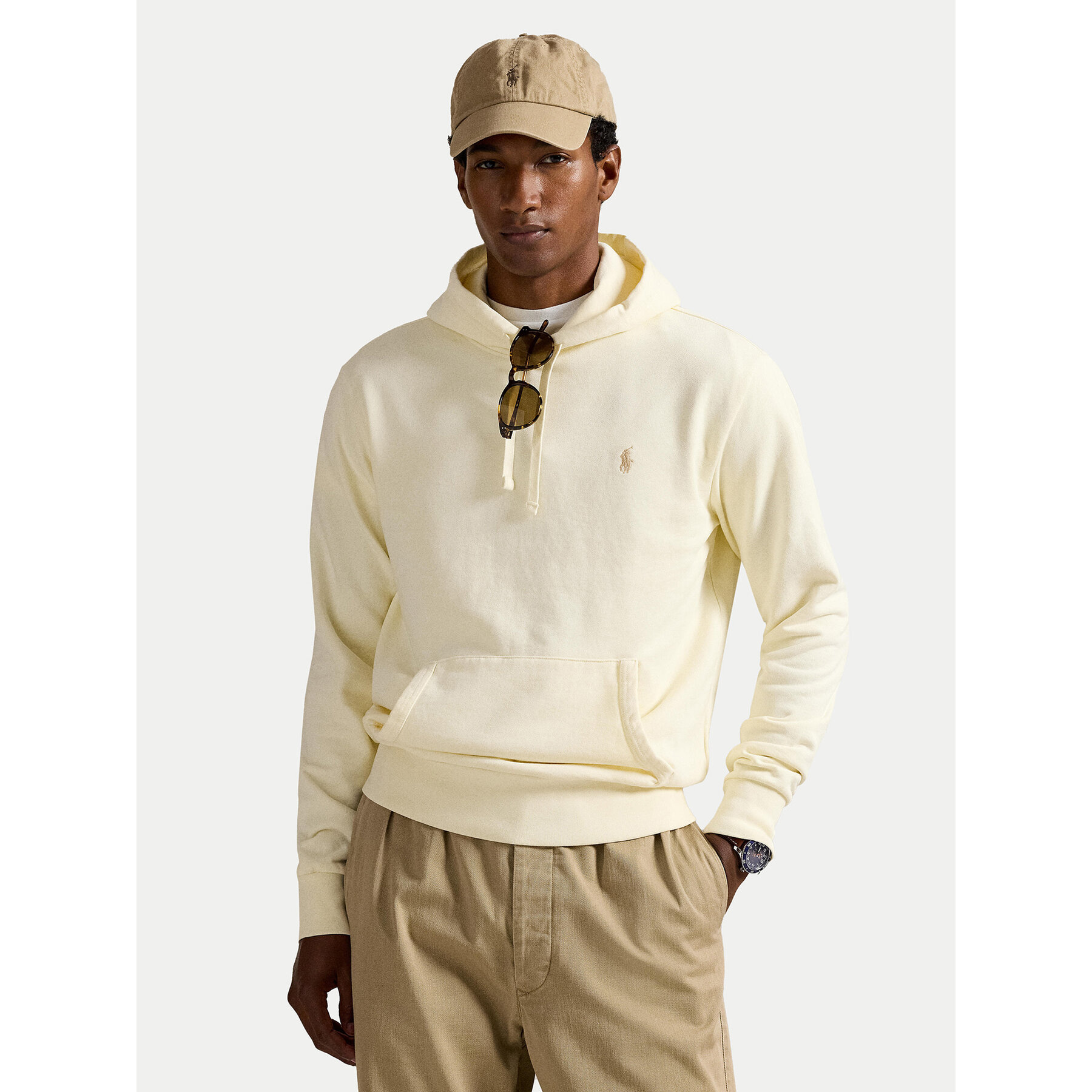 Polo Ralph Lauren Bluza 710916690003 Écru Regular Fit