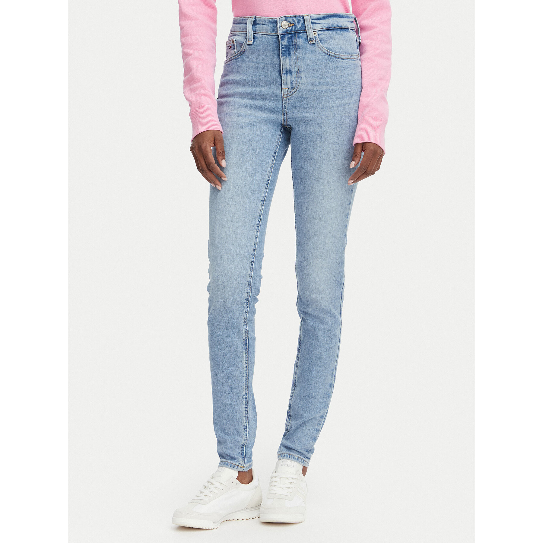 Tommy Jeans Jeansy DW0DW23080 Niebieski Slim Fit