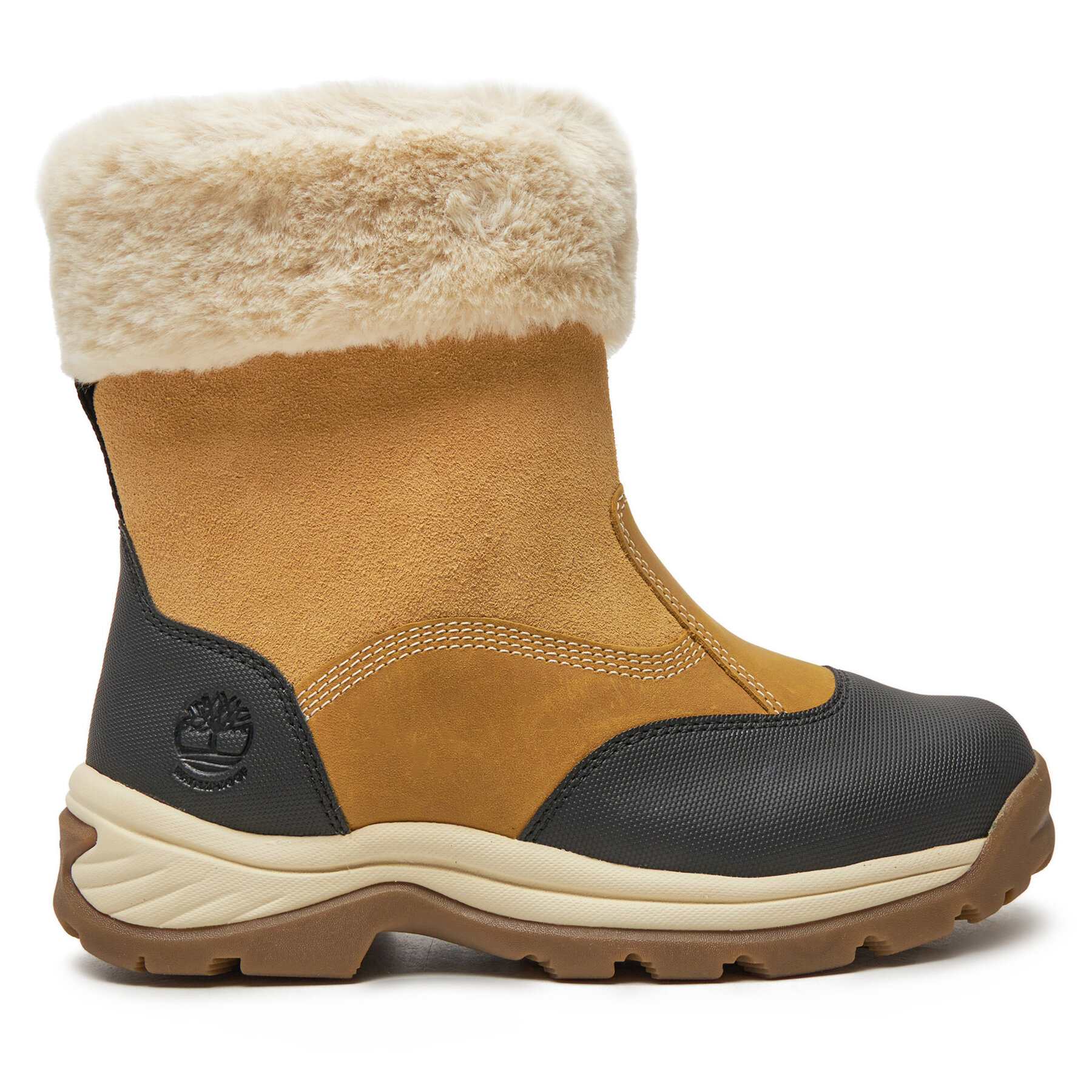 Timberland Śniegowce Ledge Pullon WP TB1A2KUF2311 Brązowy