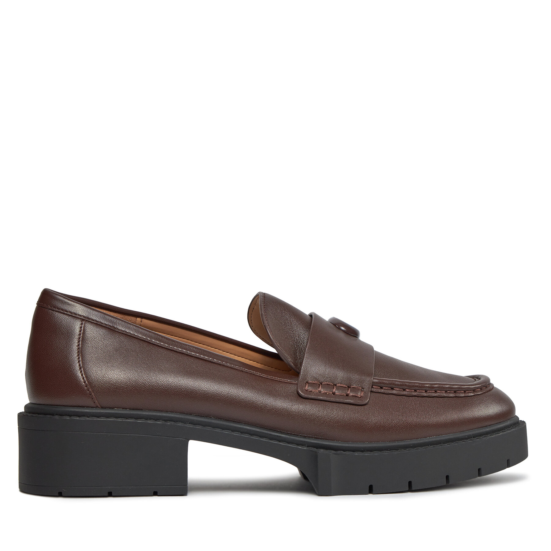 Coach Loafersy Leah CB990 Brązowy
