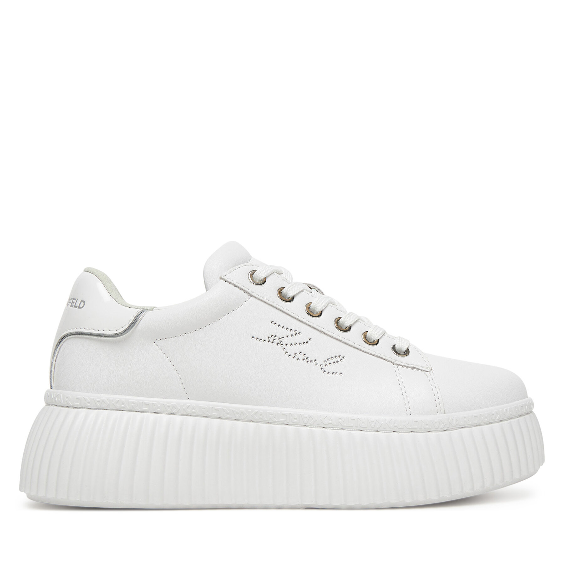 KARL LAGERFELD Sneakersy KL42318E Biały