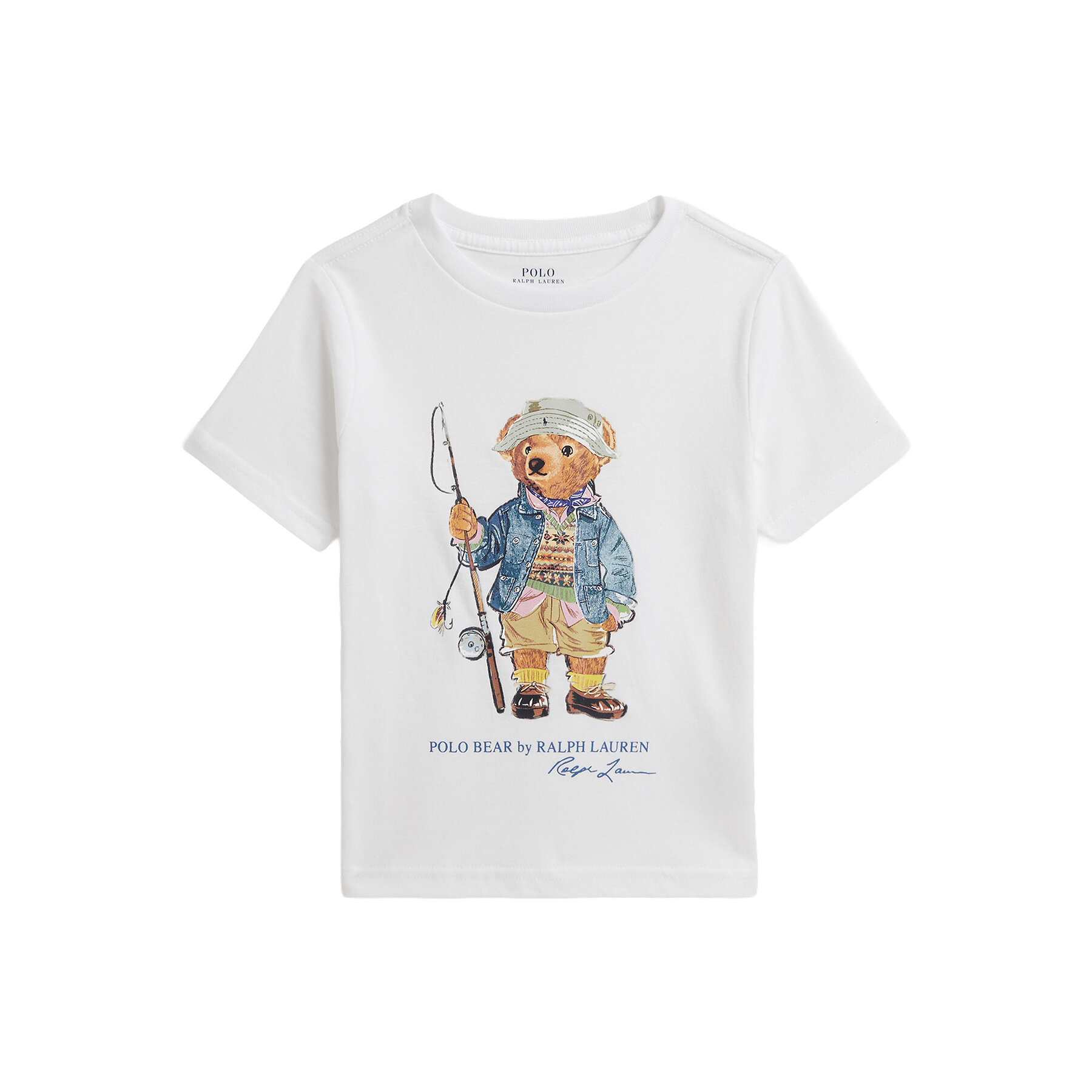 Polo Ralph Lauren T-Shirt 322B18890003 Biały Regular Fit