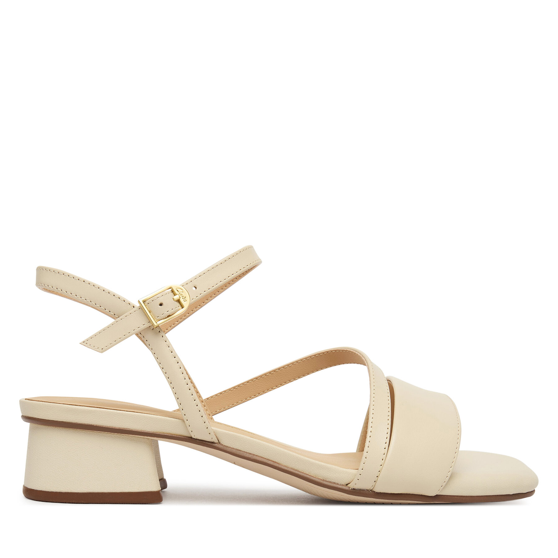 Clarks Sandały Serina35 Strap 26186118 Écru