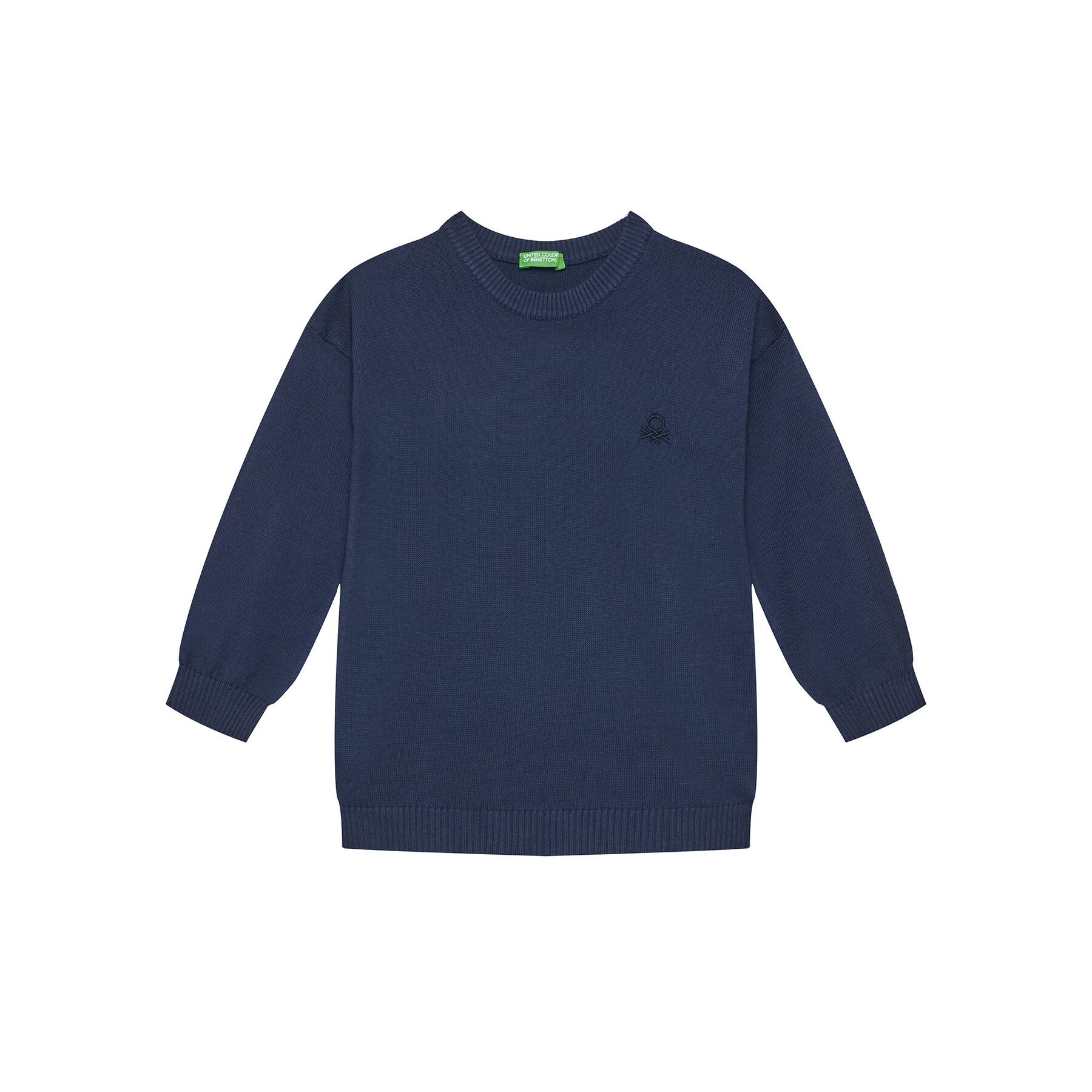 United Colors Of Benetton Sweter 1098G100U Granatowy Regular Fit