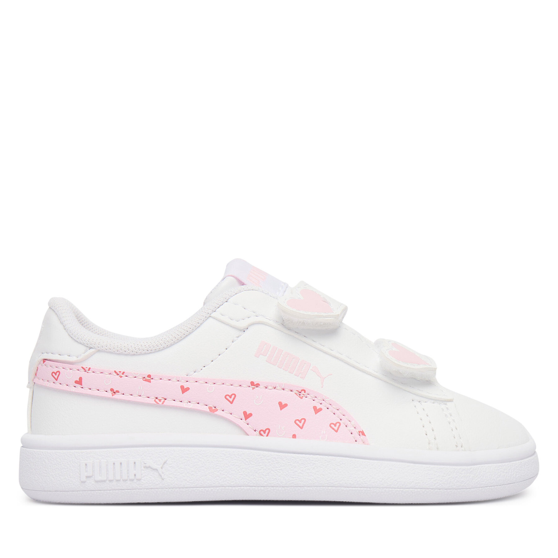 Puma Sneakersy Puma Smash 3.0 Hearty V Inf 405639 01 Biały