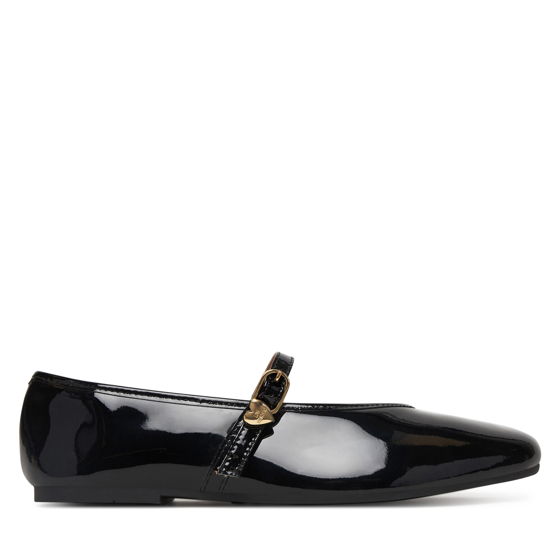 LOVE MOSCHINO Baleriny JA11101G1OIH0000 Czarny