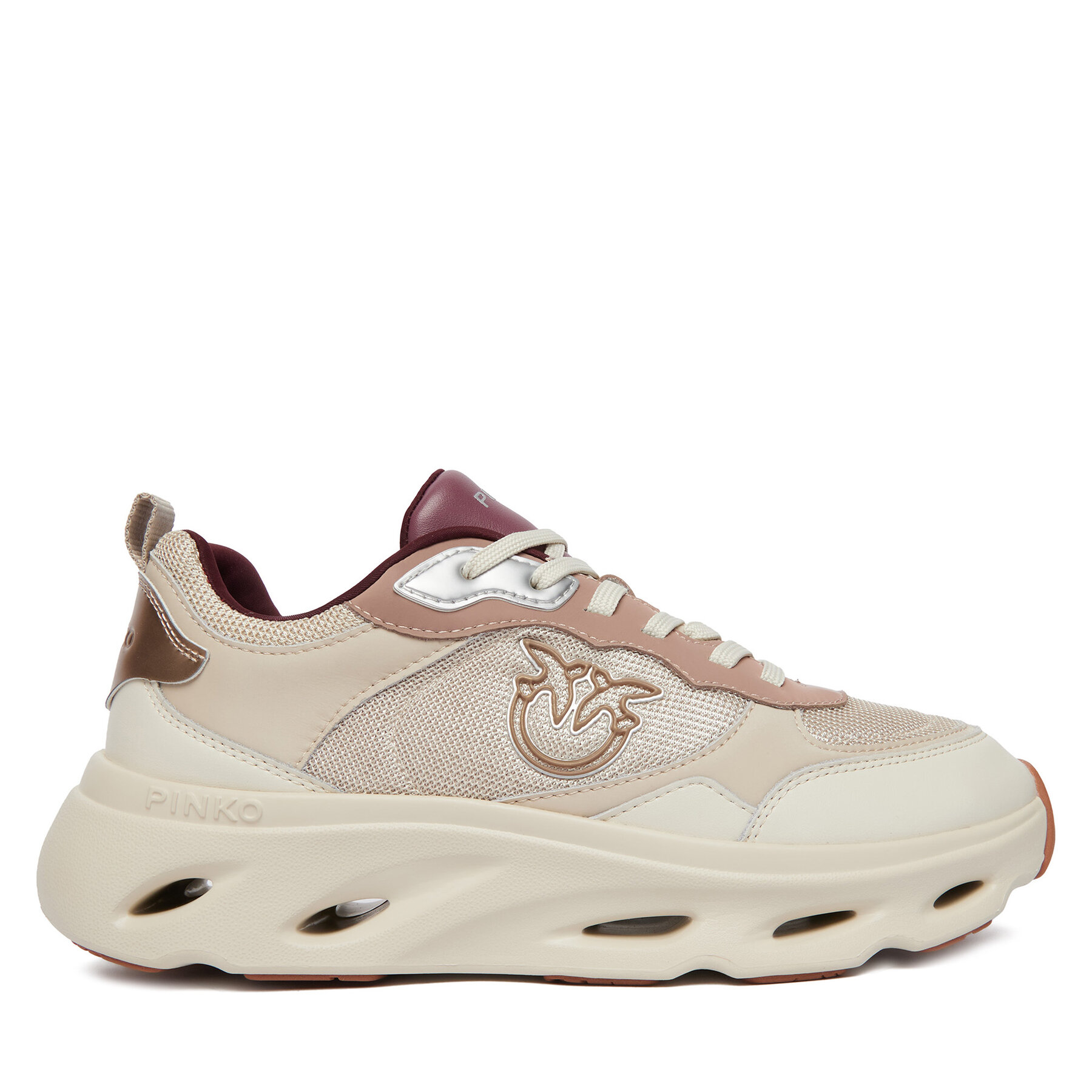 PINKO Sneakersy PINK 09 Beżowy