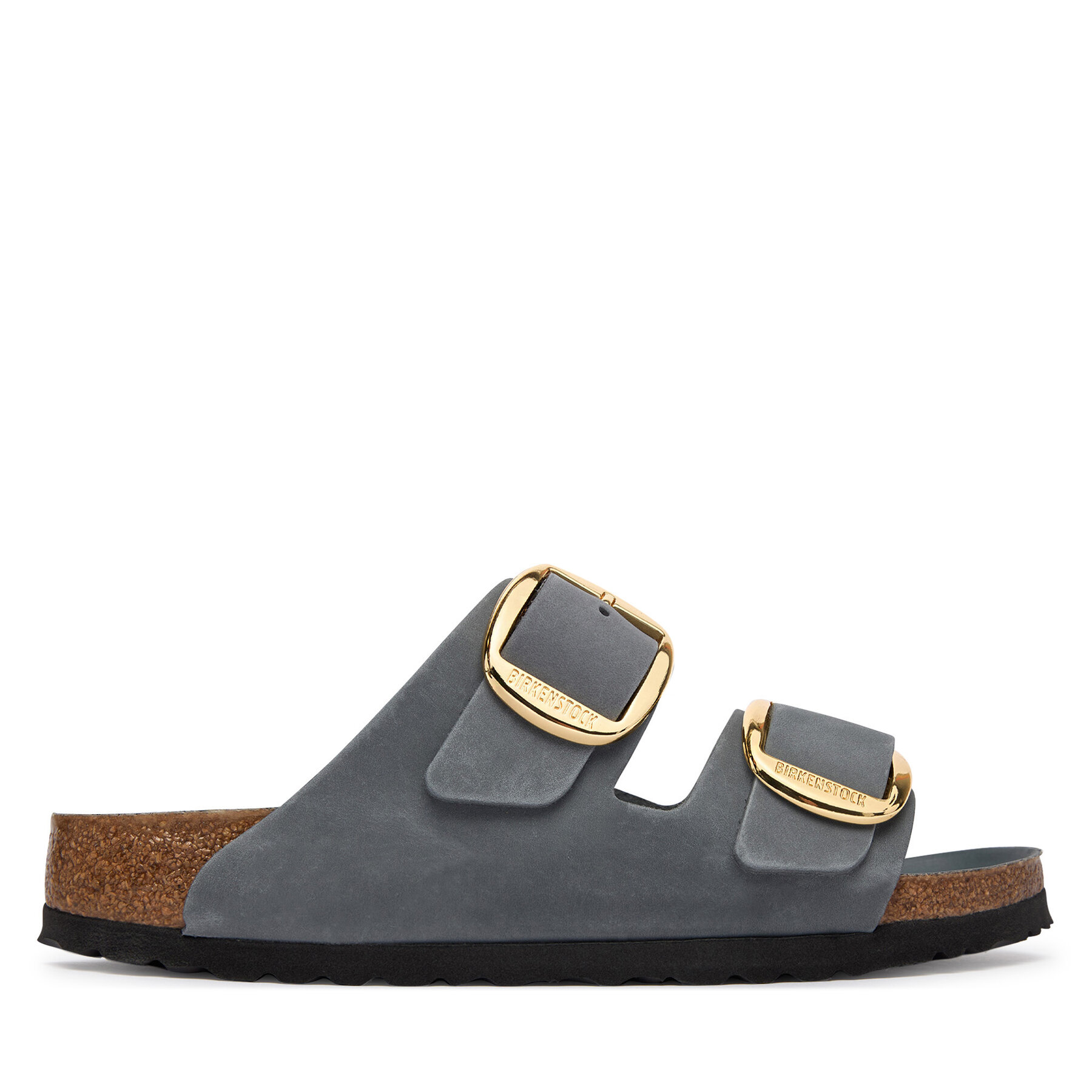 Birkenstock Klapki Arizona Big Buckle 1032071 Szary
