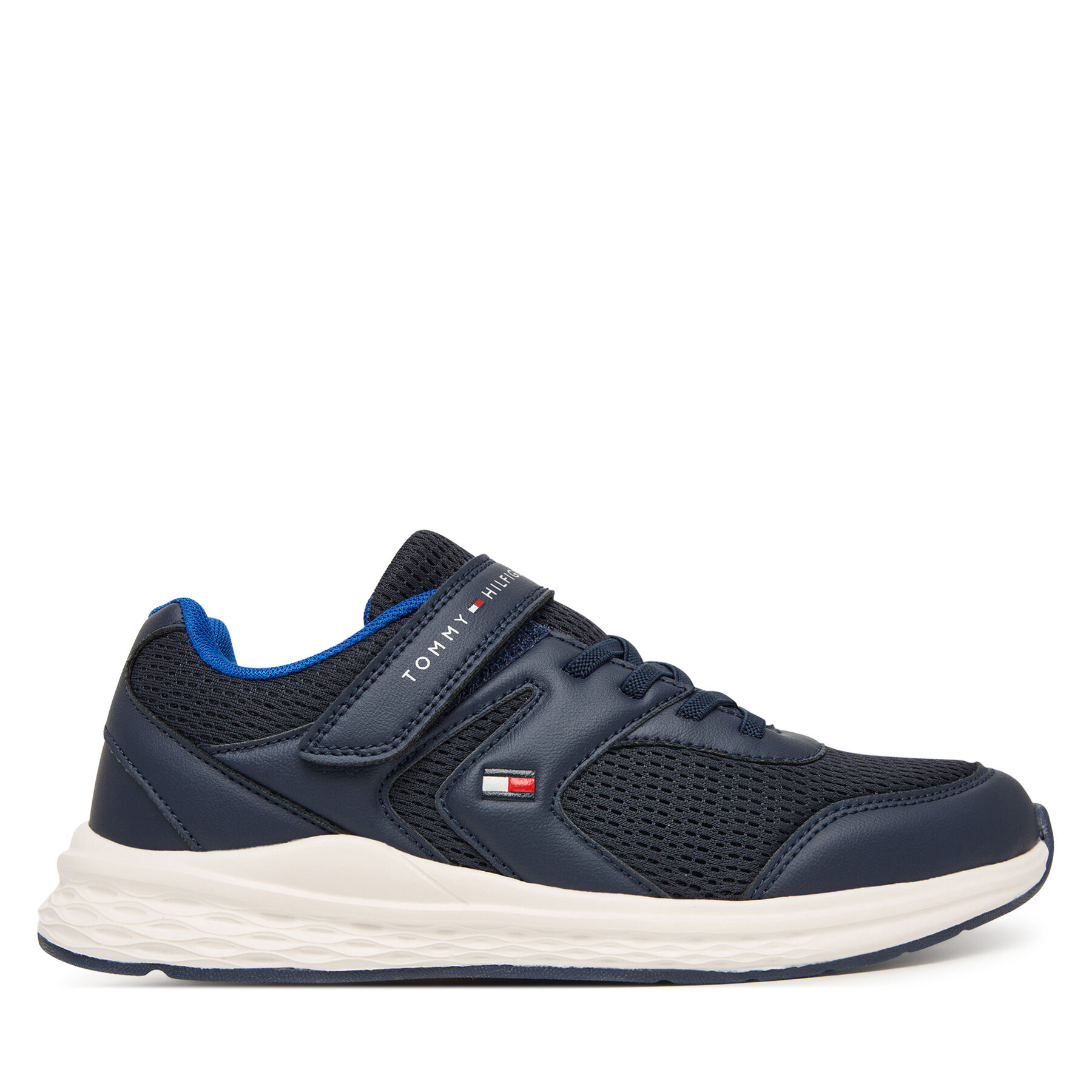 Tommy Hilfiger Sneakersy Low Cut Lace-Up T3X9-34378-1697 D Granatowy