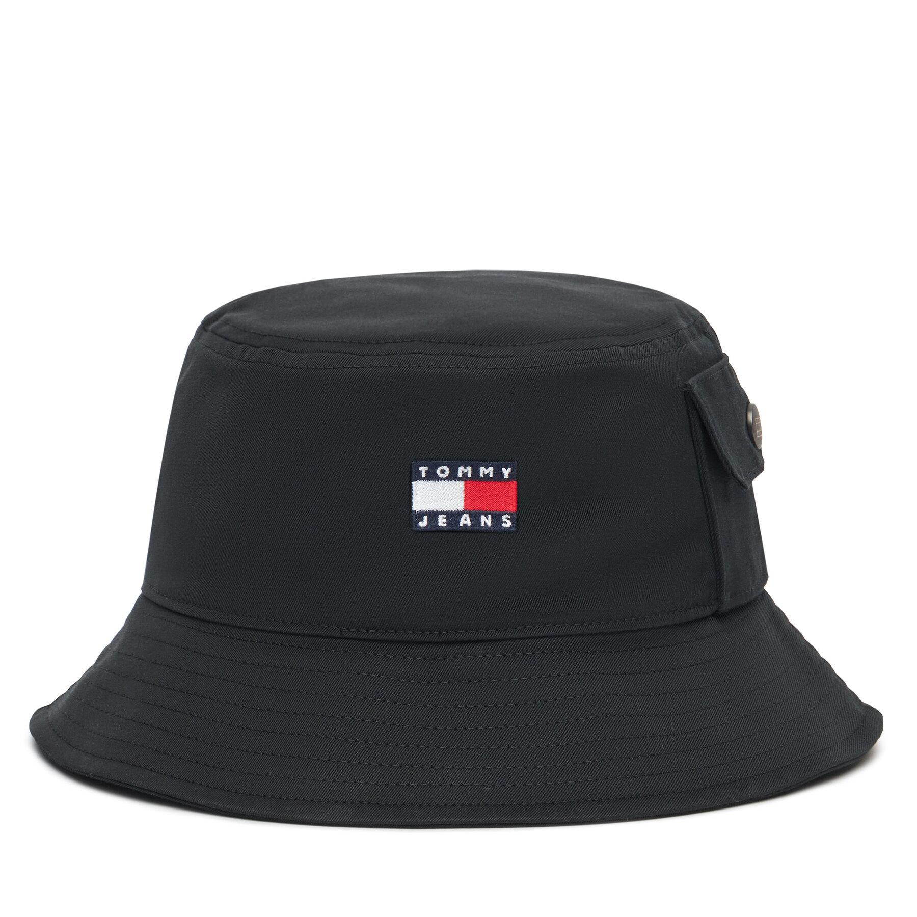 Tommy Jeans Kapelusz Heritage Bucket AM0AM13423 Czarny