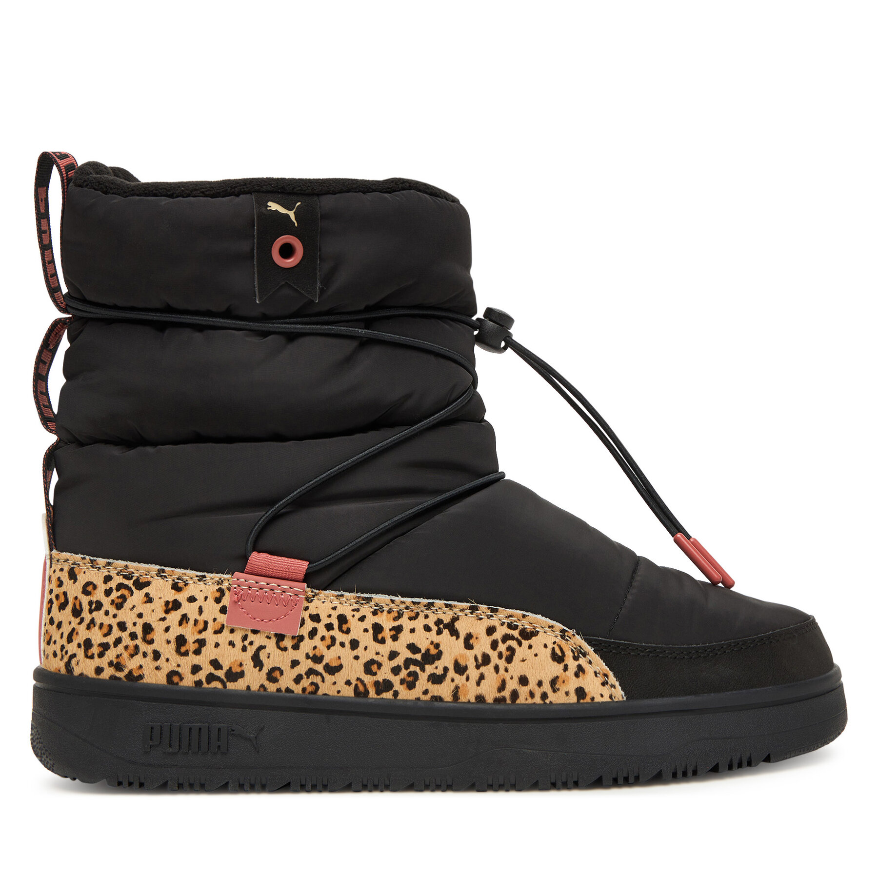 Puma Śniegowce Snowbae Wns Animal Flair 402654 01 Czarny