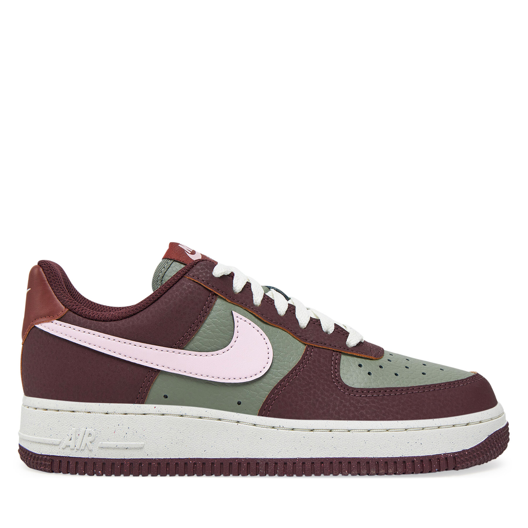 Nike Sneakersy Air Force 1 '07 Next Nature Wmns HQ4047 Bordowy