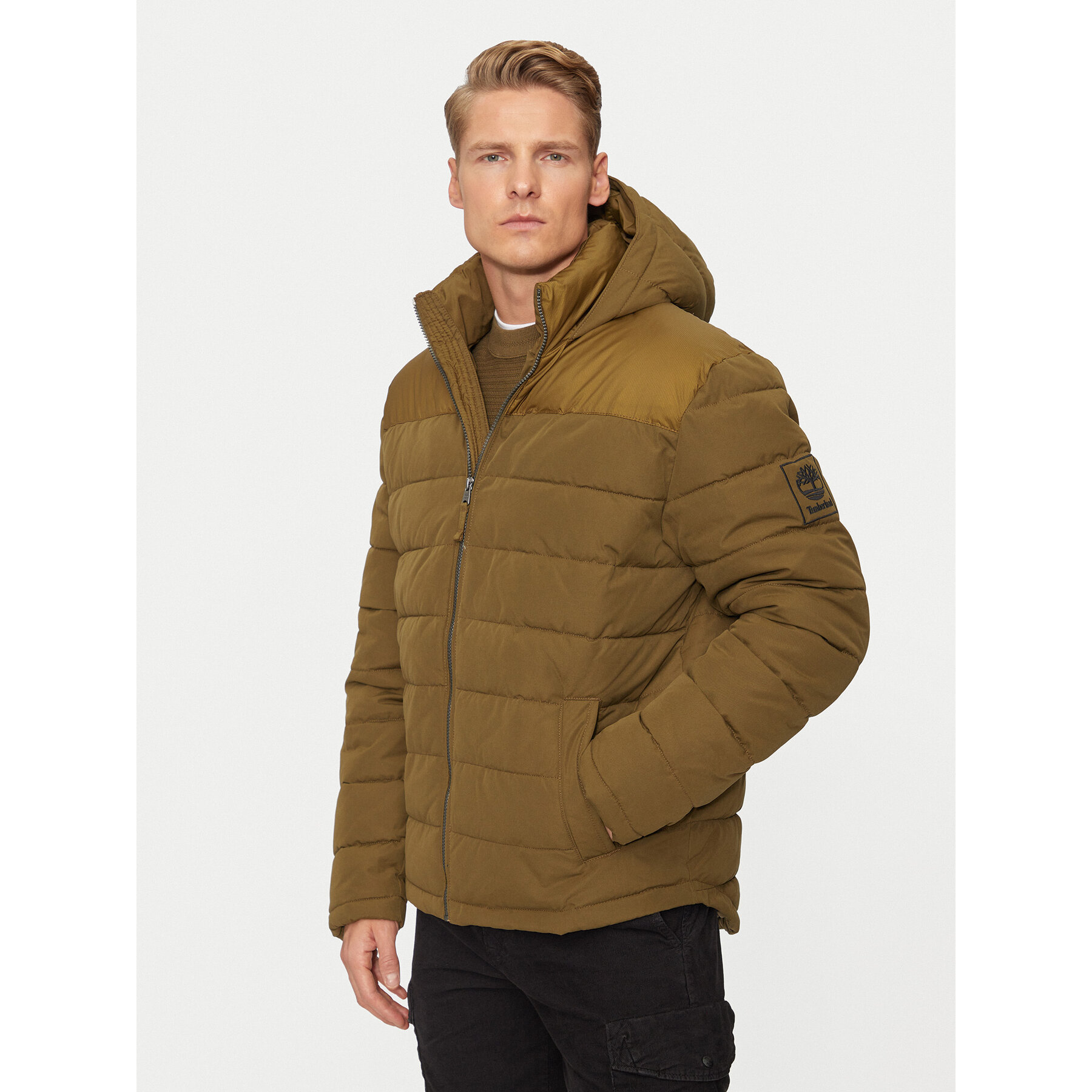 Timberland Kurtka zimowa South Twin Lake TB0A29PQ Zielony Regular Fit