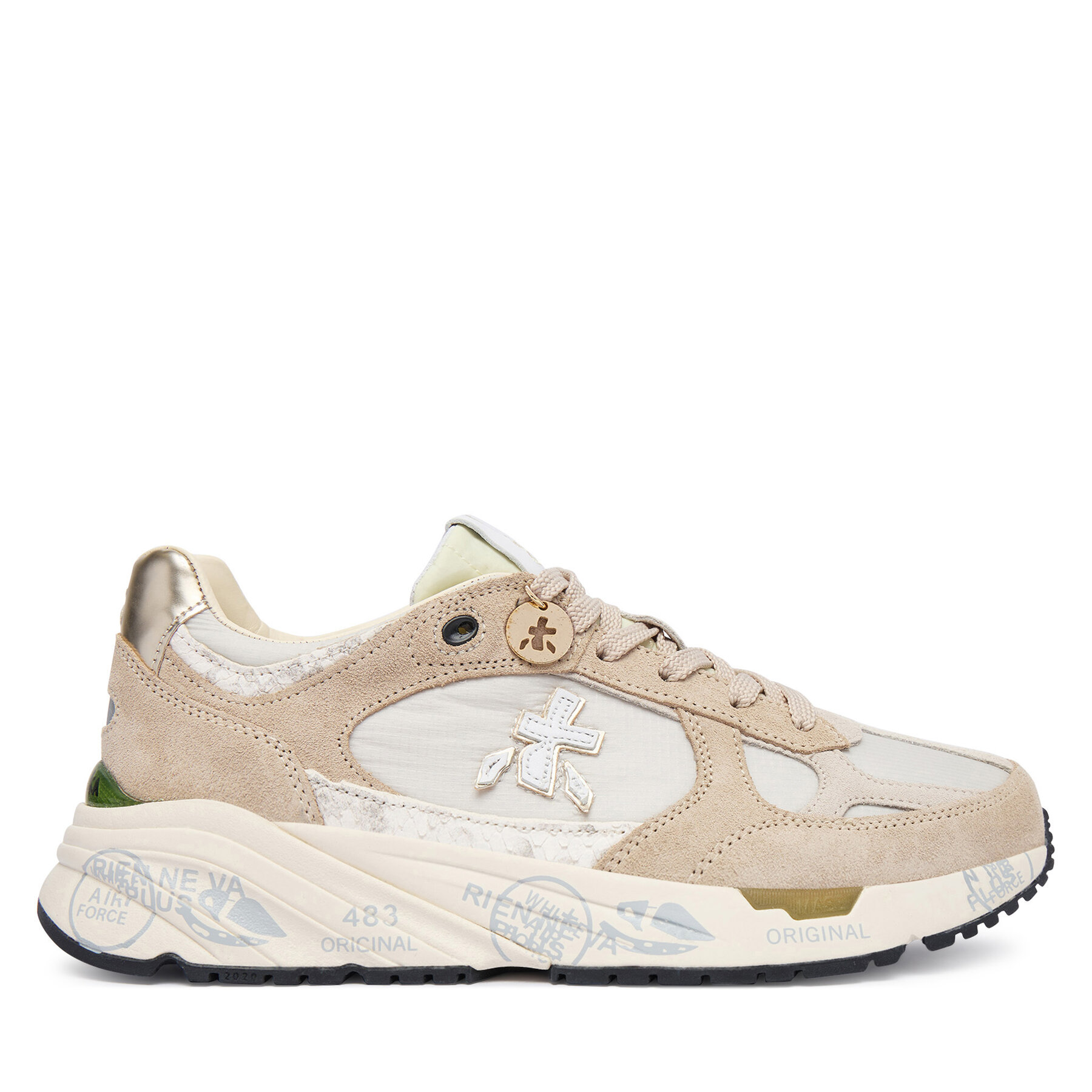 Premiata Sneakersy Mased Var 8116 Beżowy