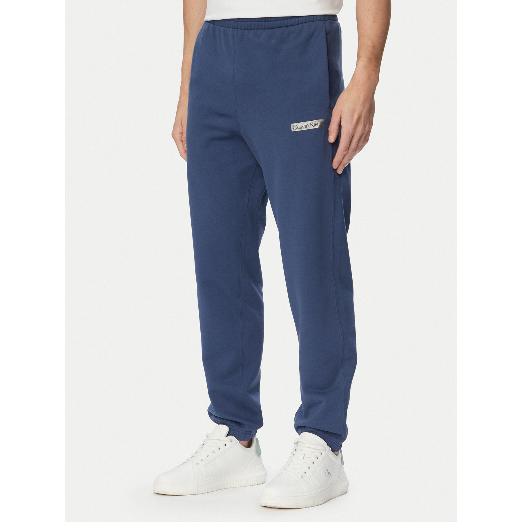 Calvin Klein Spodnie dresowe LV04LG212G Granatowy Regular Fit