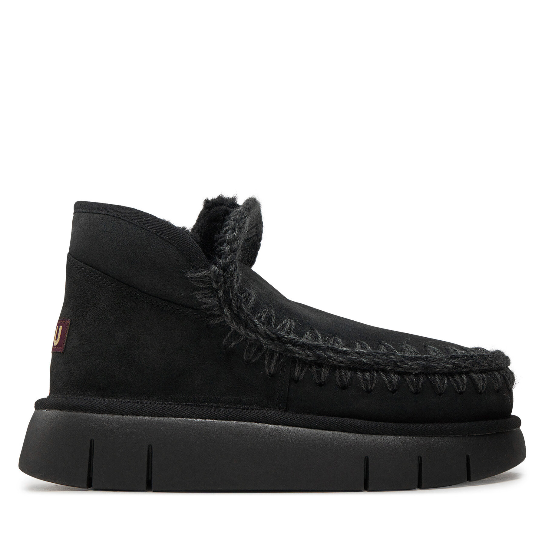Mou Śniegowce Eskimo Bounce Sneaker FW531009A Czarny