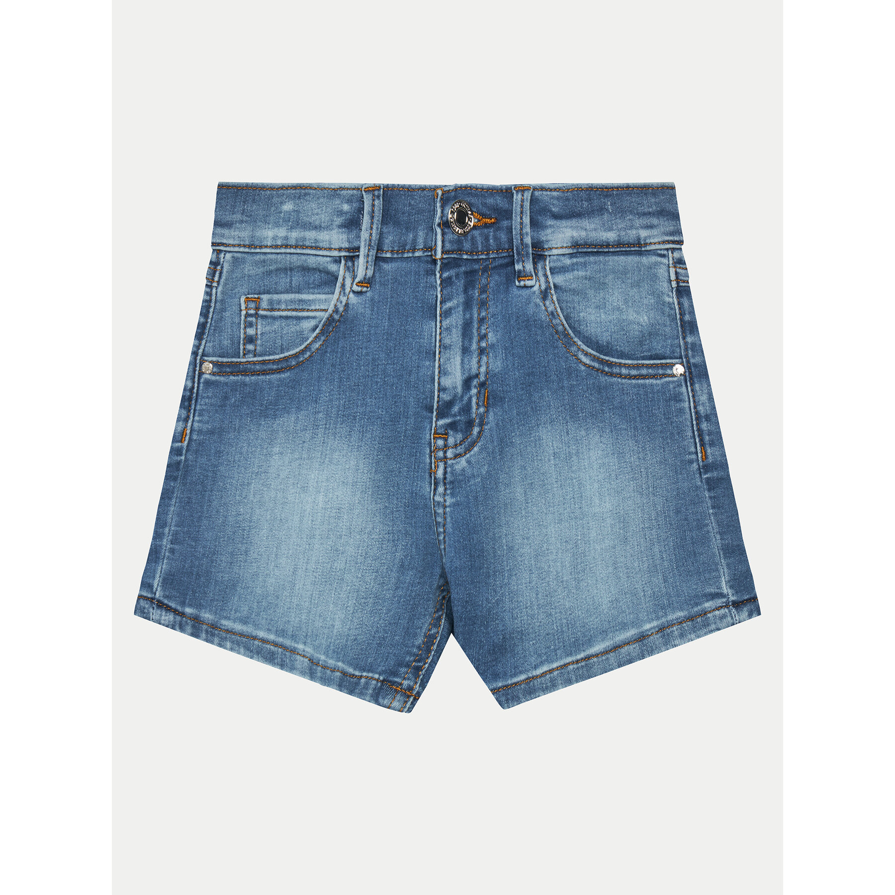 Guess Szorty jeansowe J4RD20 D4CA0 Niebieski Regular Fit