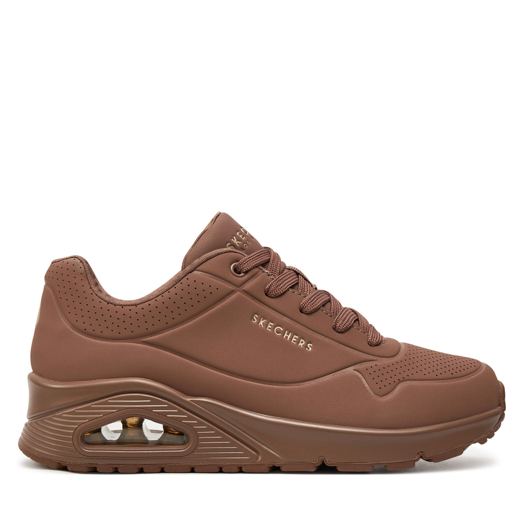 Skechers Sneakersy Uno - Stand on Air 73690 BRN Brązowy