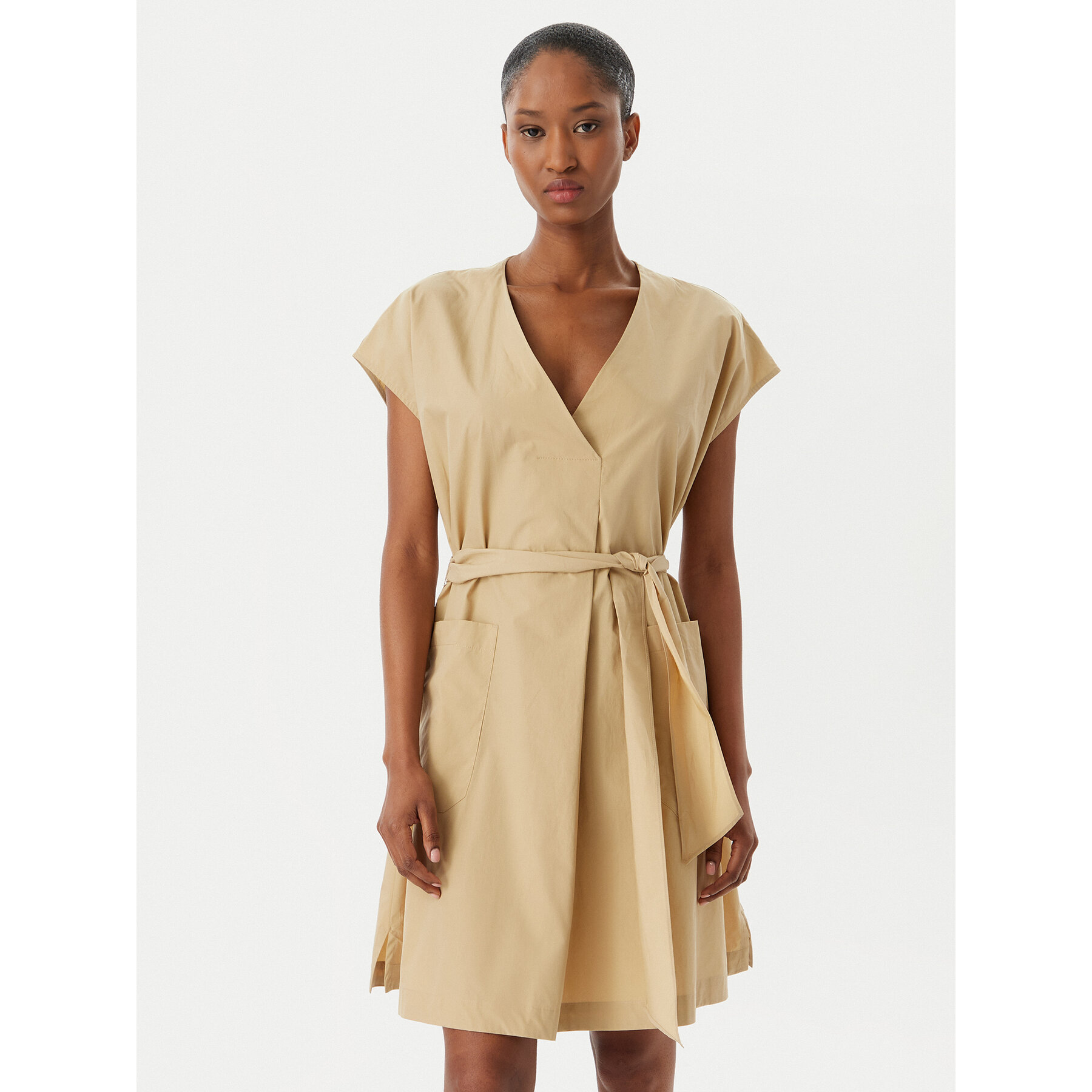Weekend Max Mara Sukienka codzienna Mitico 2515221132 Beżowy Regular Fit