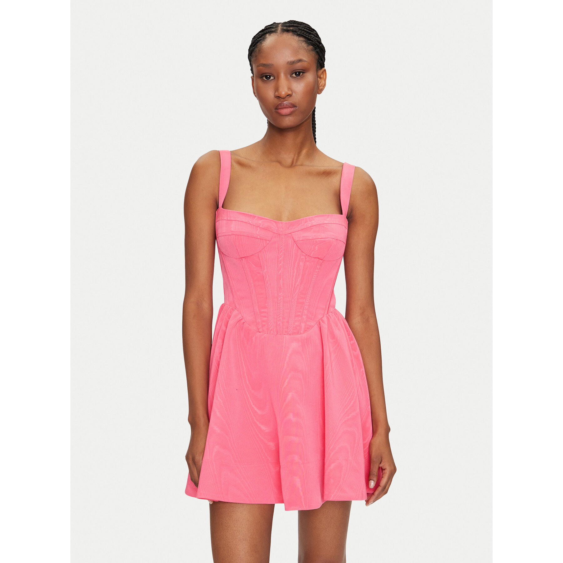 Bardot Sukienka koktajlowa Nisa Corset 59866DB Różowy Regular Fit