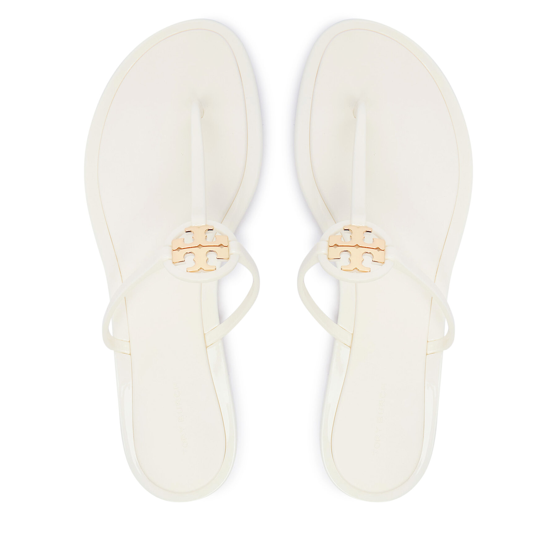 Tory Burch Japonki Mini Miller Jelly 166808 Biały