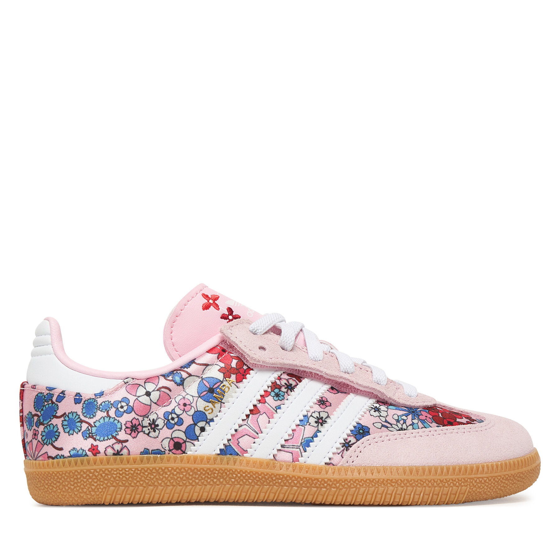 adidas Sneakersy Liberty London Samba Og Comfort Closure Elastic Lace JQ2007 Różowy