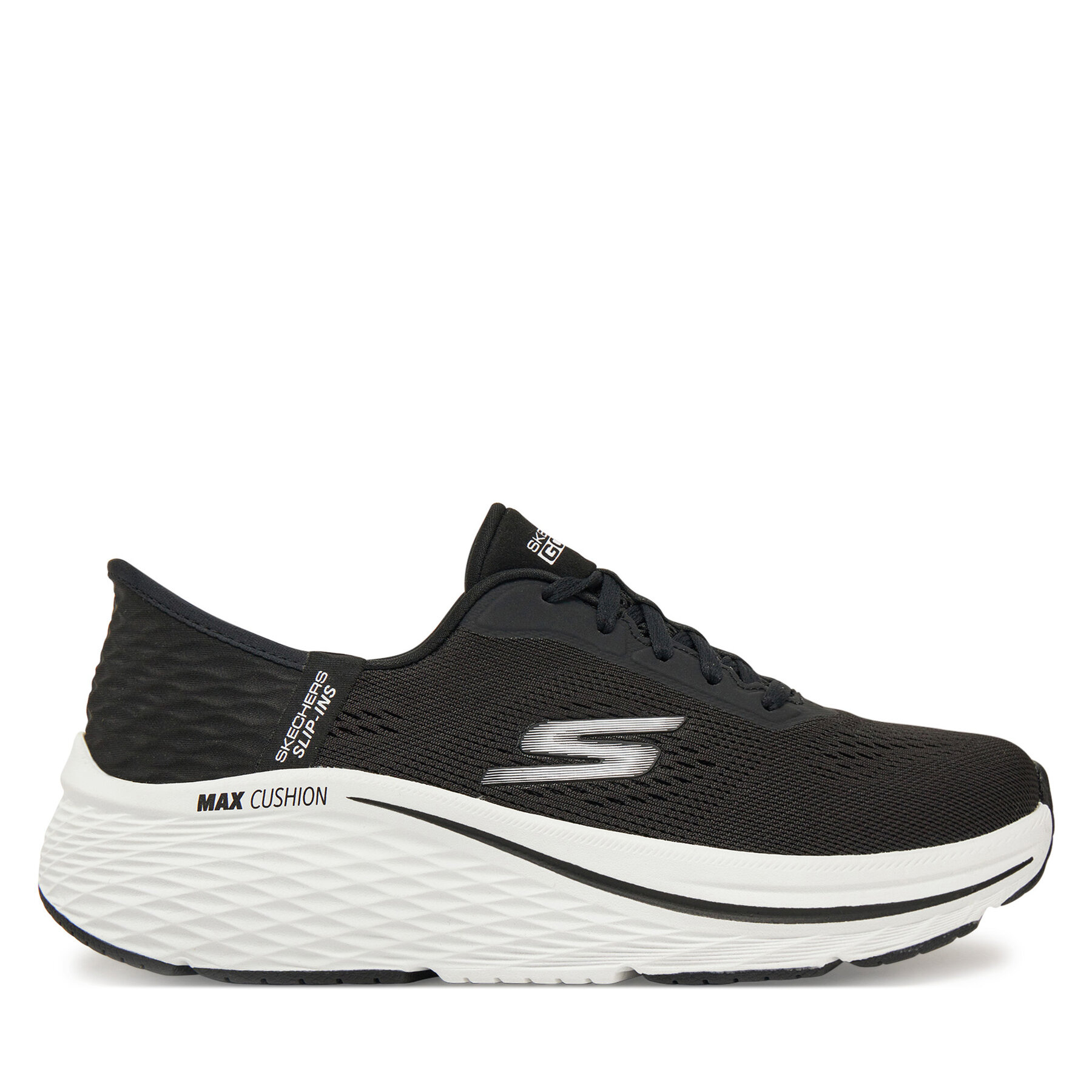 Skechers Sneakersy 129606/BKW Czarny